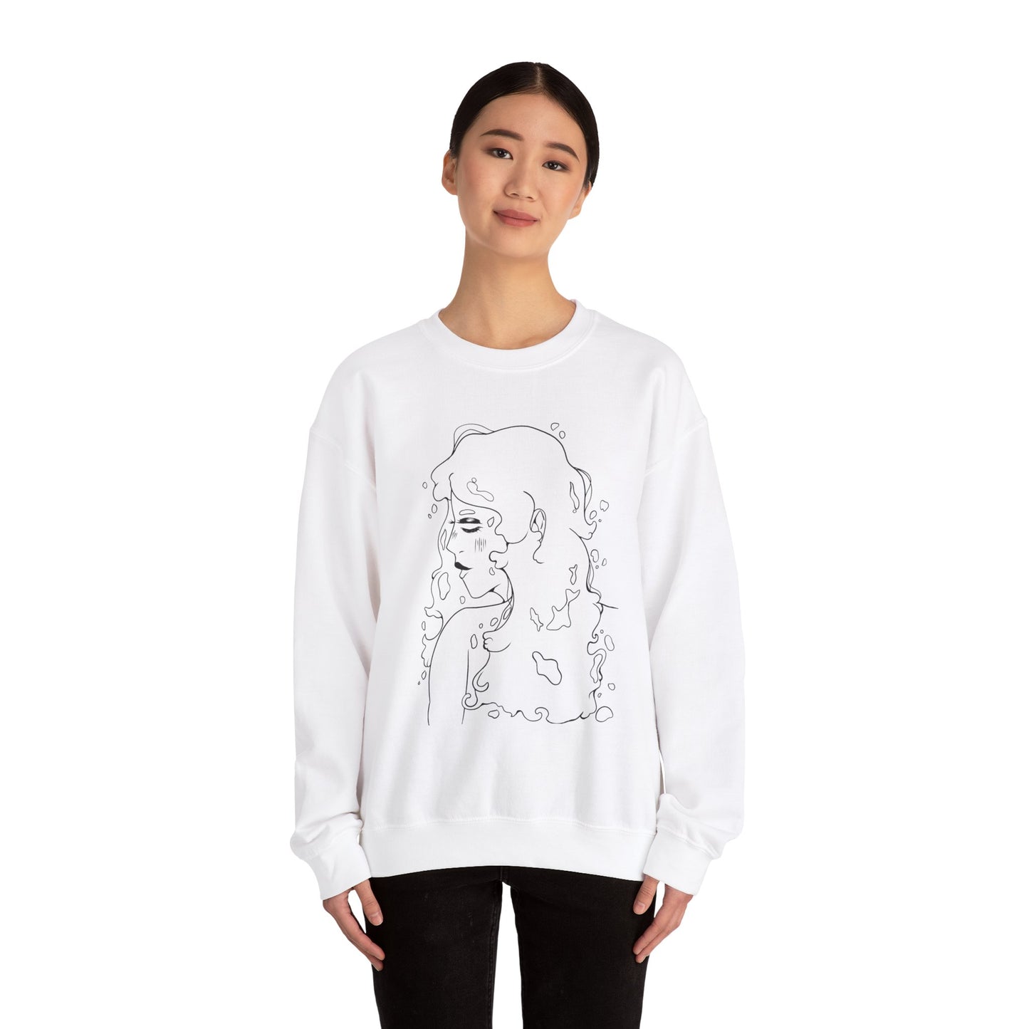 Unisex Heavy Blend™ Crewneck Sweatshirt - Water Girl