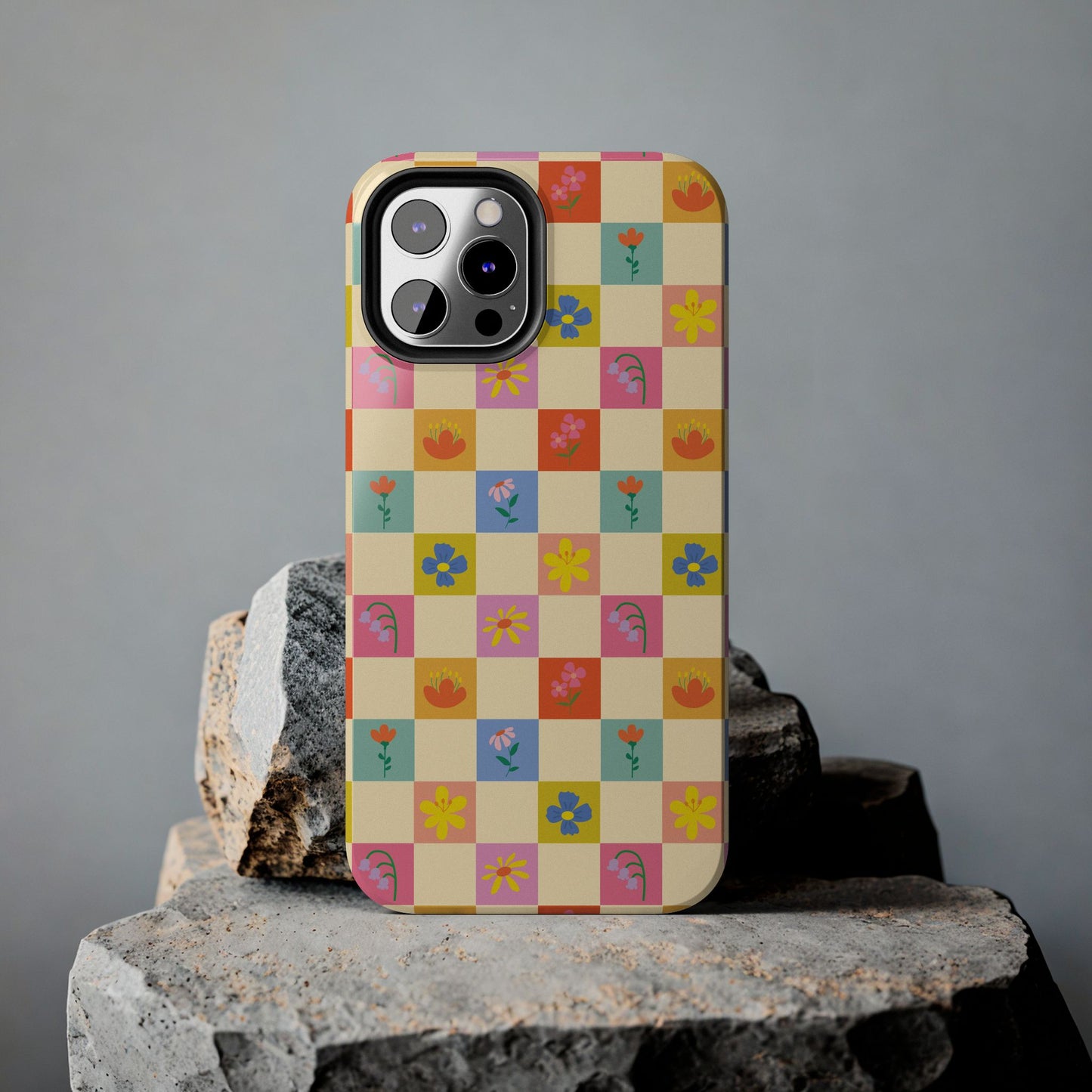 Tough Phone Cases - Flower Pattern