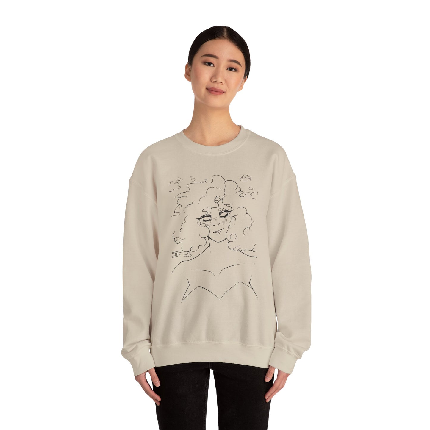 Copy of Unisex Heavy Blend™ Crewneck Sweatshirt - Air Girl