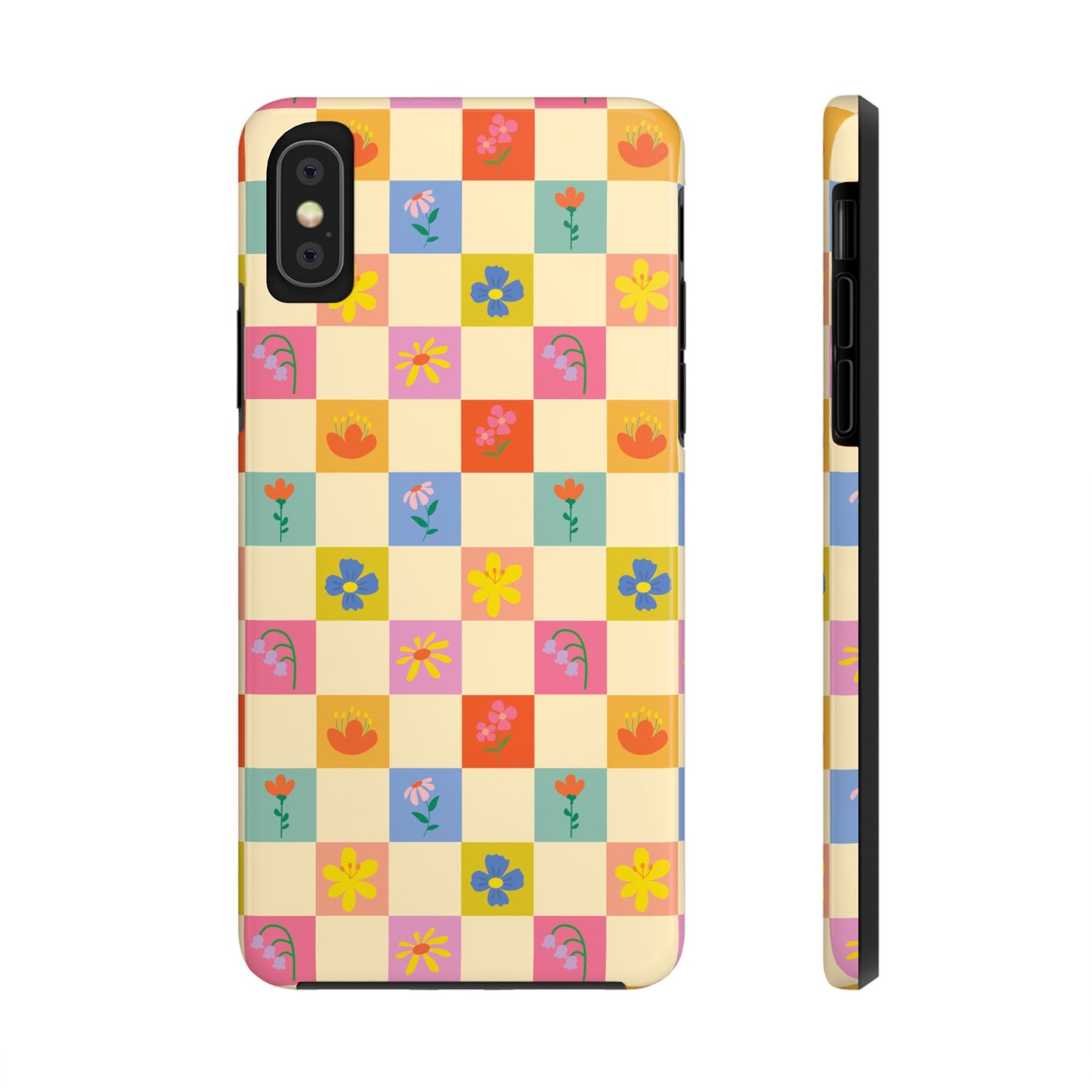 Tough Phone Cases - Flower Pattern