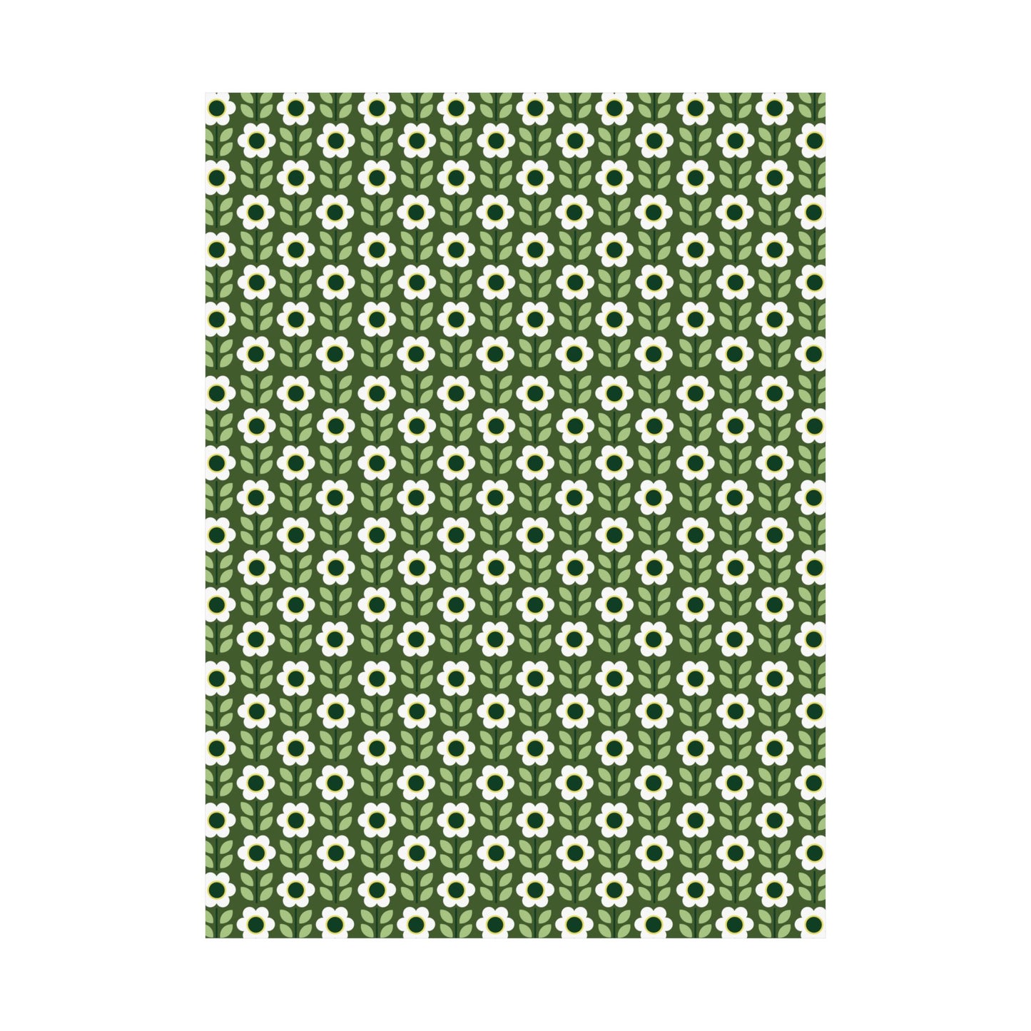 Matte Vertical Posters - Daisy Maze