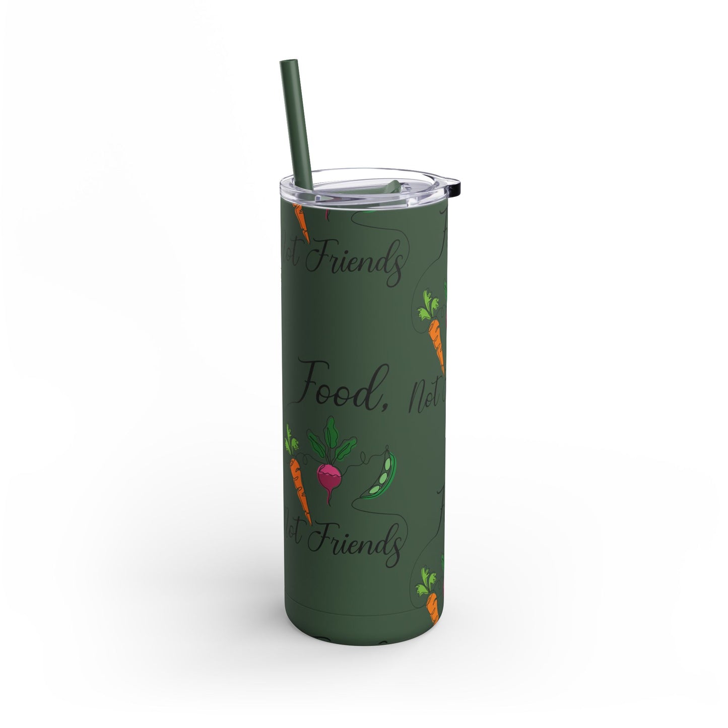 Maars Maker Skinny Matte Tumbler, 20oz - Vegan Design
