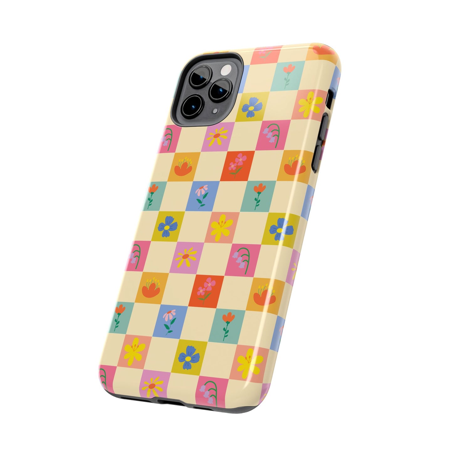Tough Phone Cases - Flower Pattern