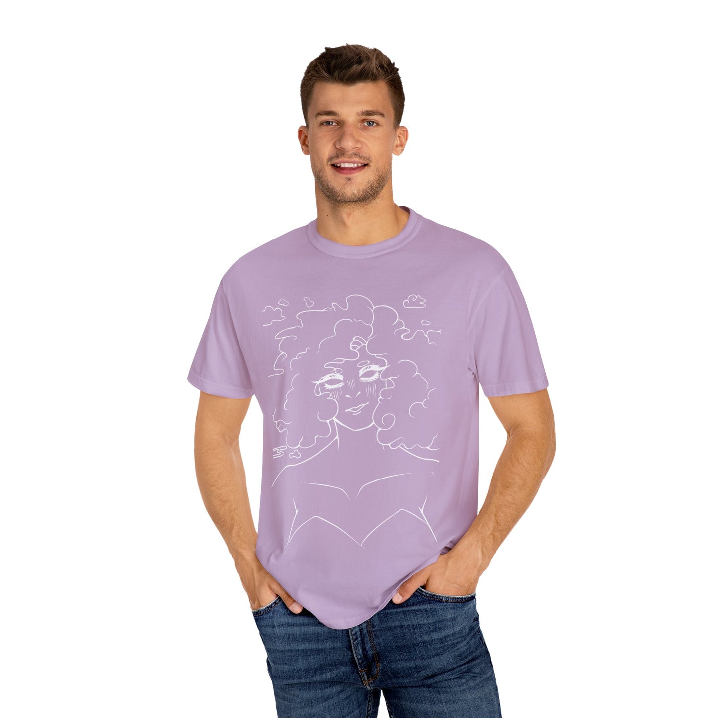 Copy of Copy of Unisex Garment-Dyed T-shirt - Air Girl