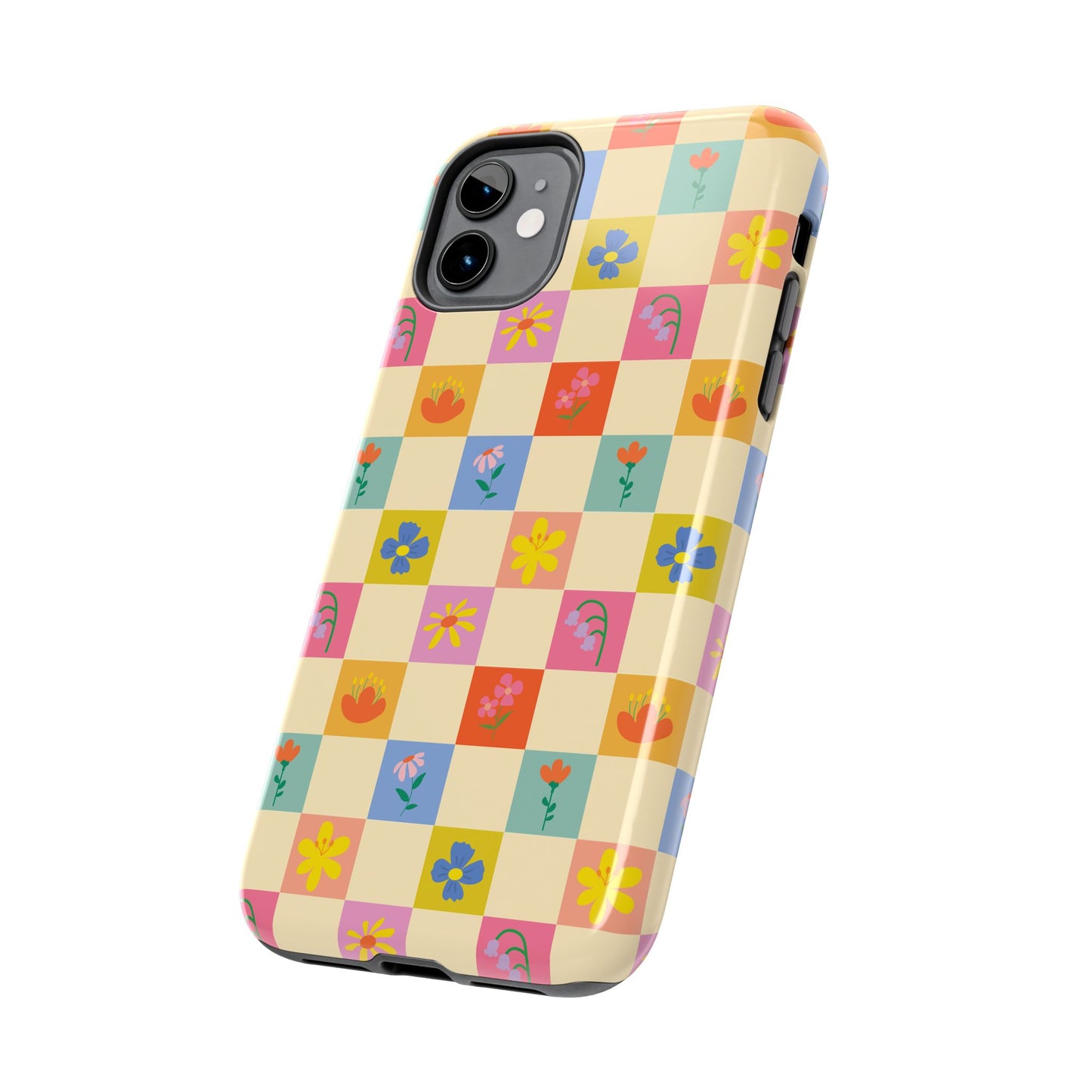 Tough Phone Cases - Flower Pattern
