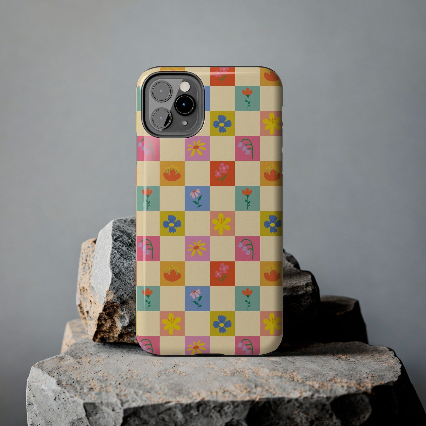 Tough Phone Cases - Flower Pattern