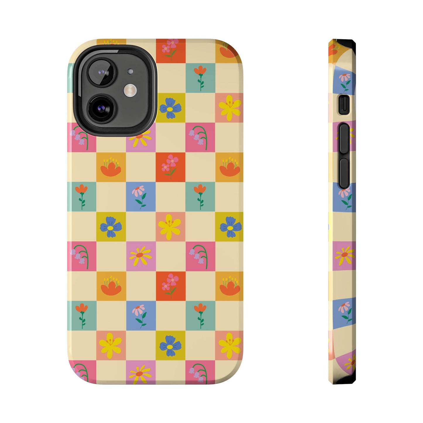 Tough Phone Cases - Flower Pattern