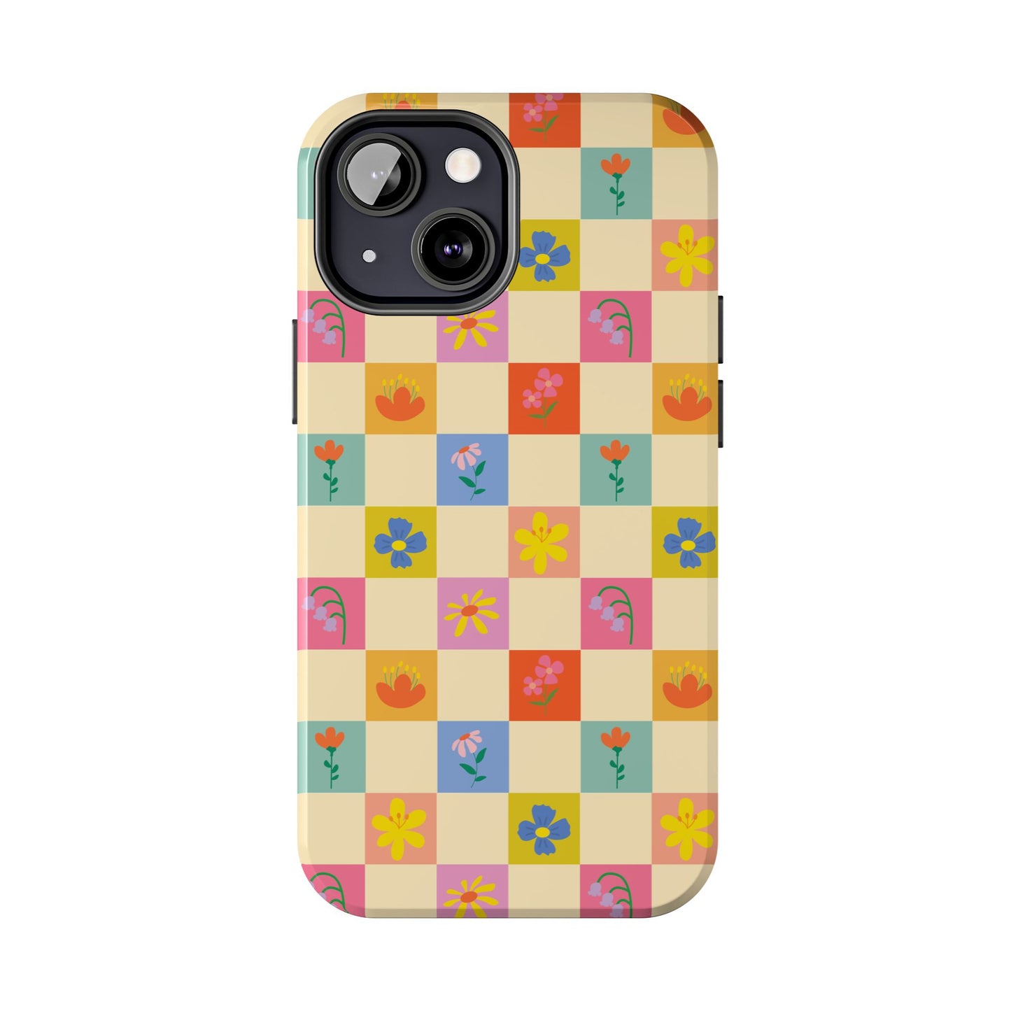 Tough Phone Cases - Flower Pattern