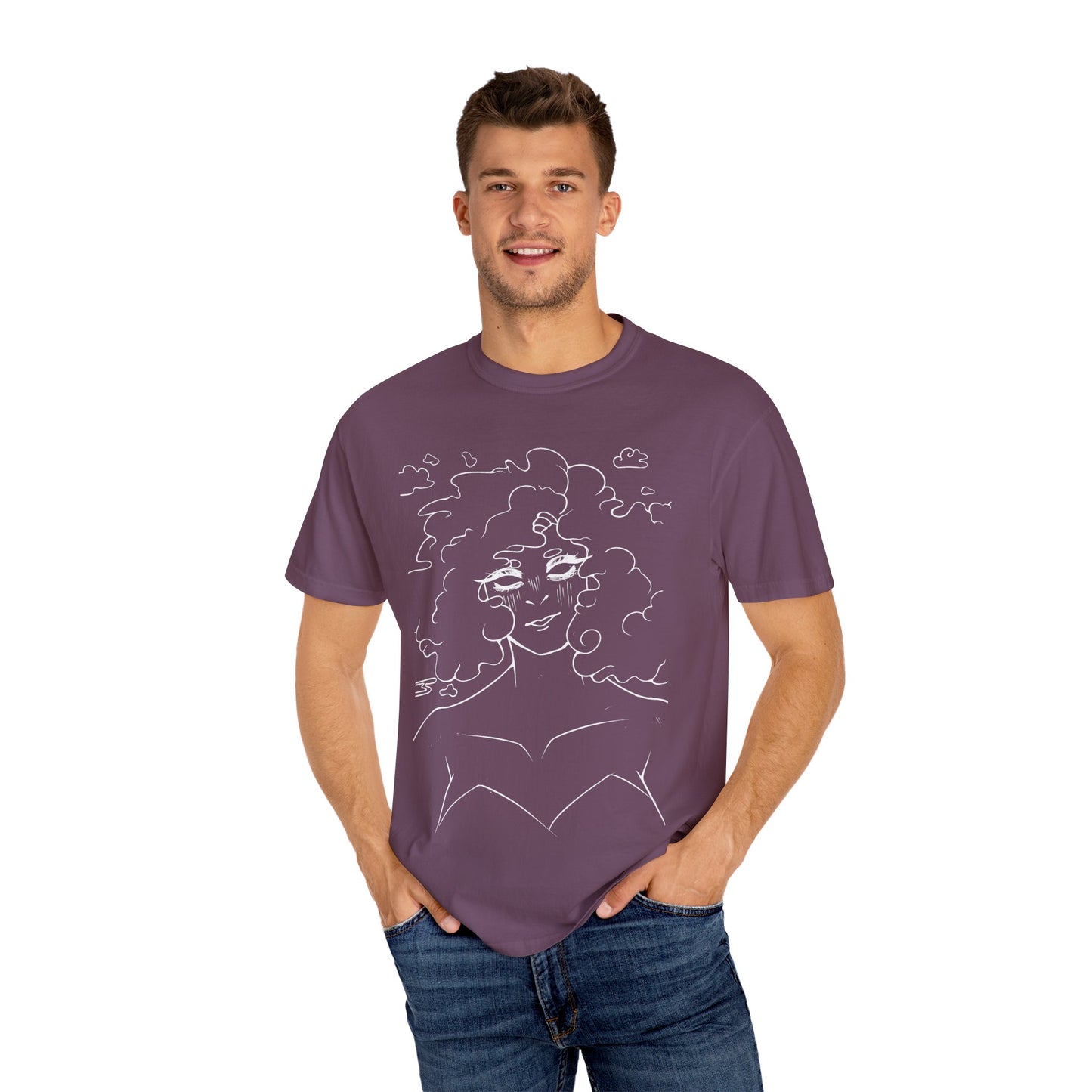 Copy of Copy of Unisex Garment-Dyed T-shirt - Air Girl