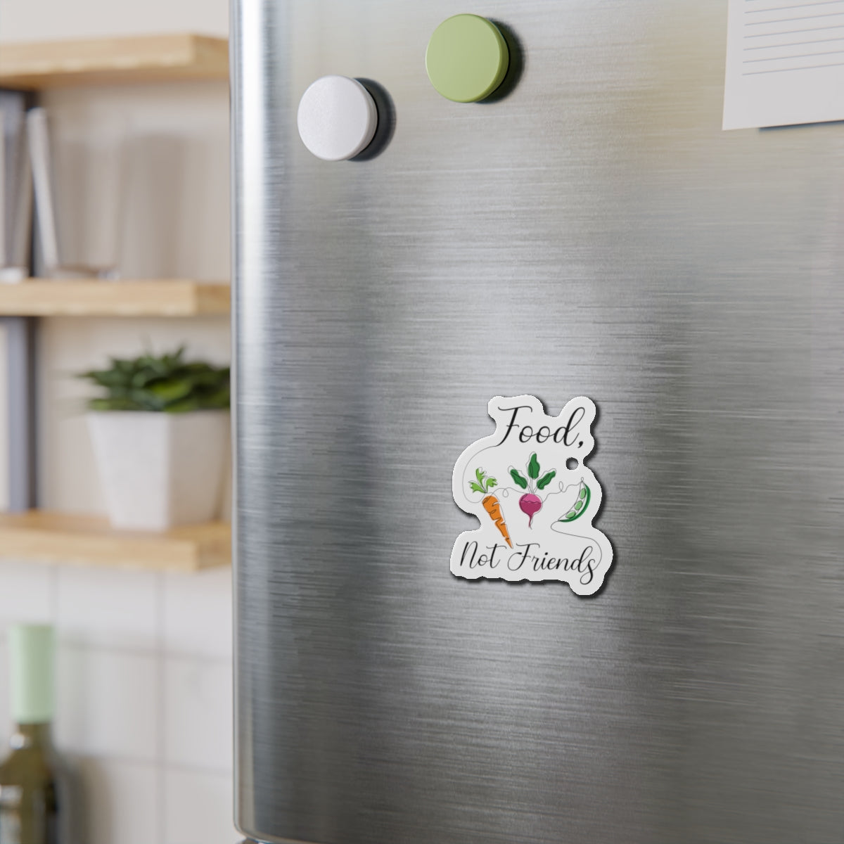 Die-Cut Magnets - Vegan design