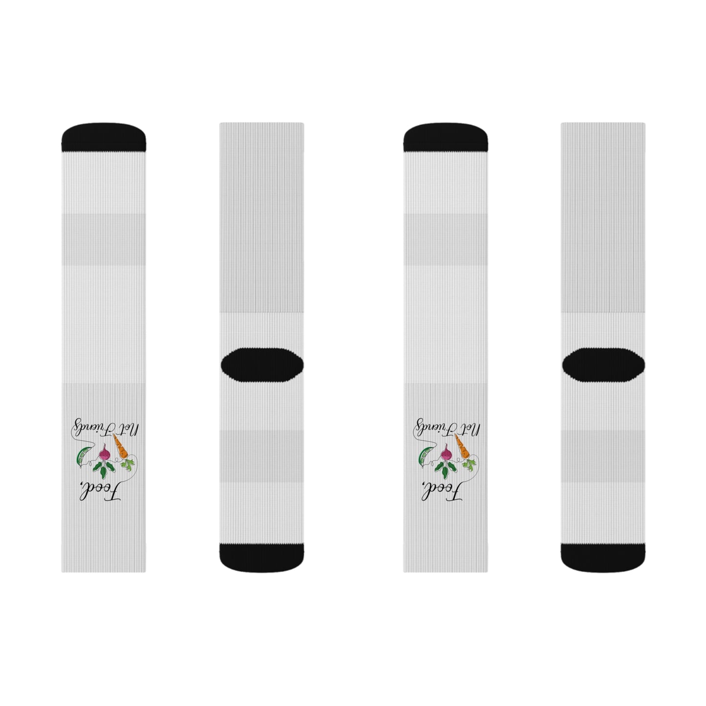 Sublimation Socks - Vegan Design