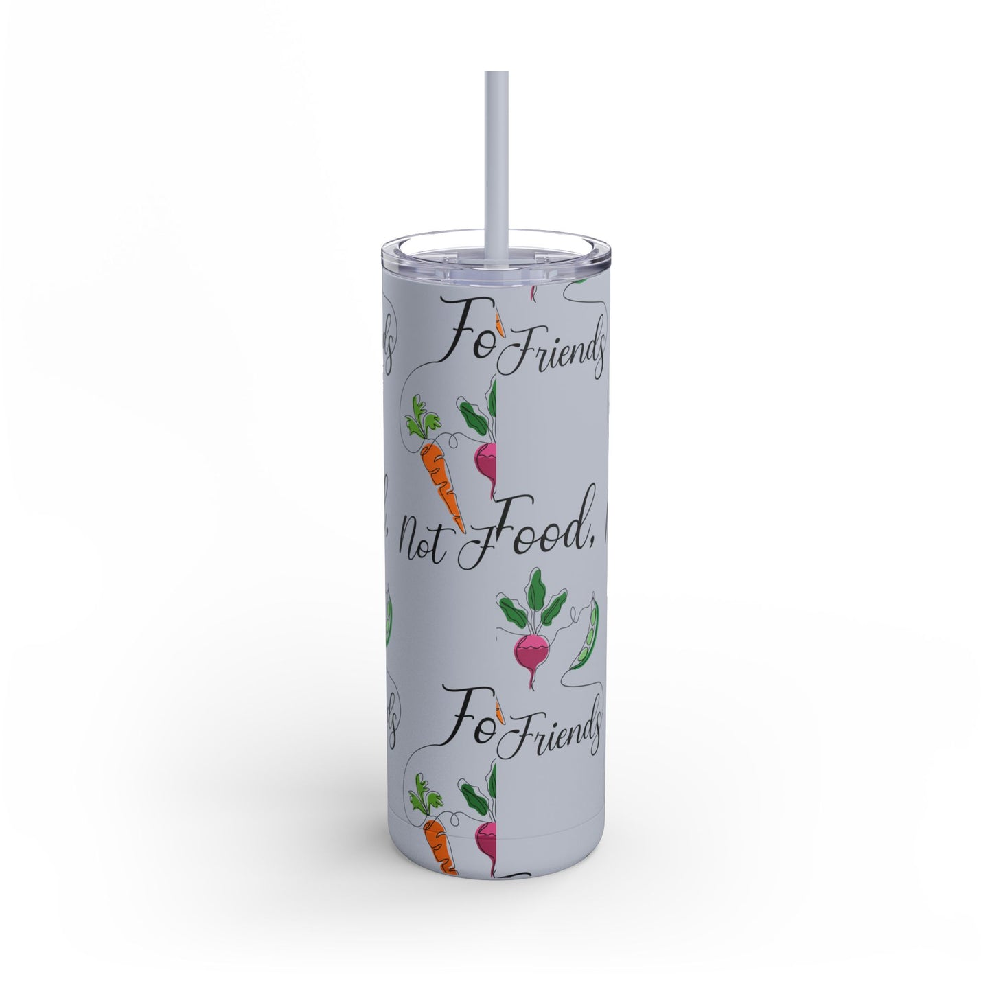 Maars Maker Skinny Matte Tumbler, 20oz - Vegan Design