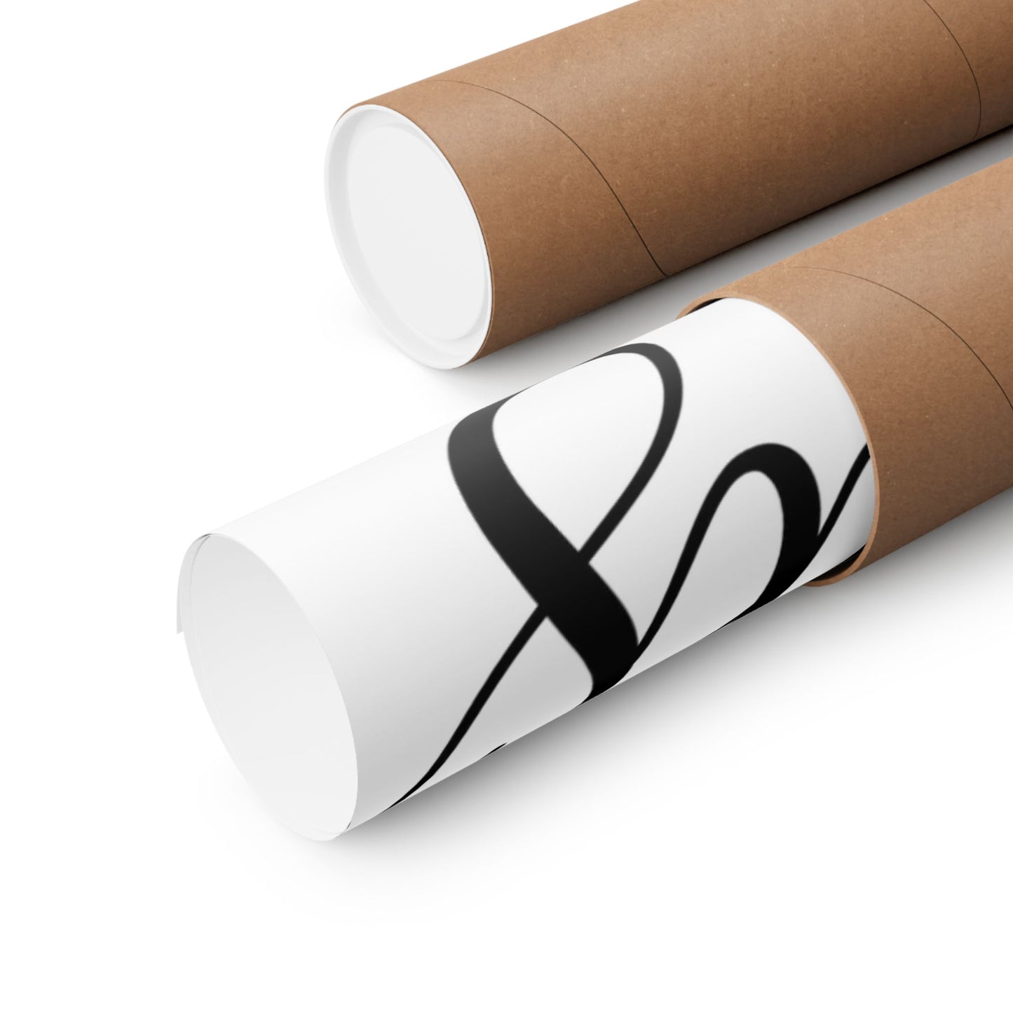 Matte Vertical Posters - Vegan Design