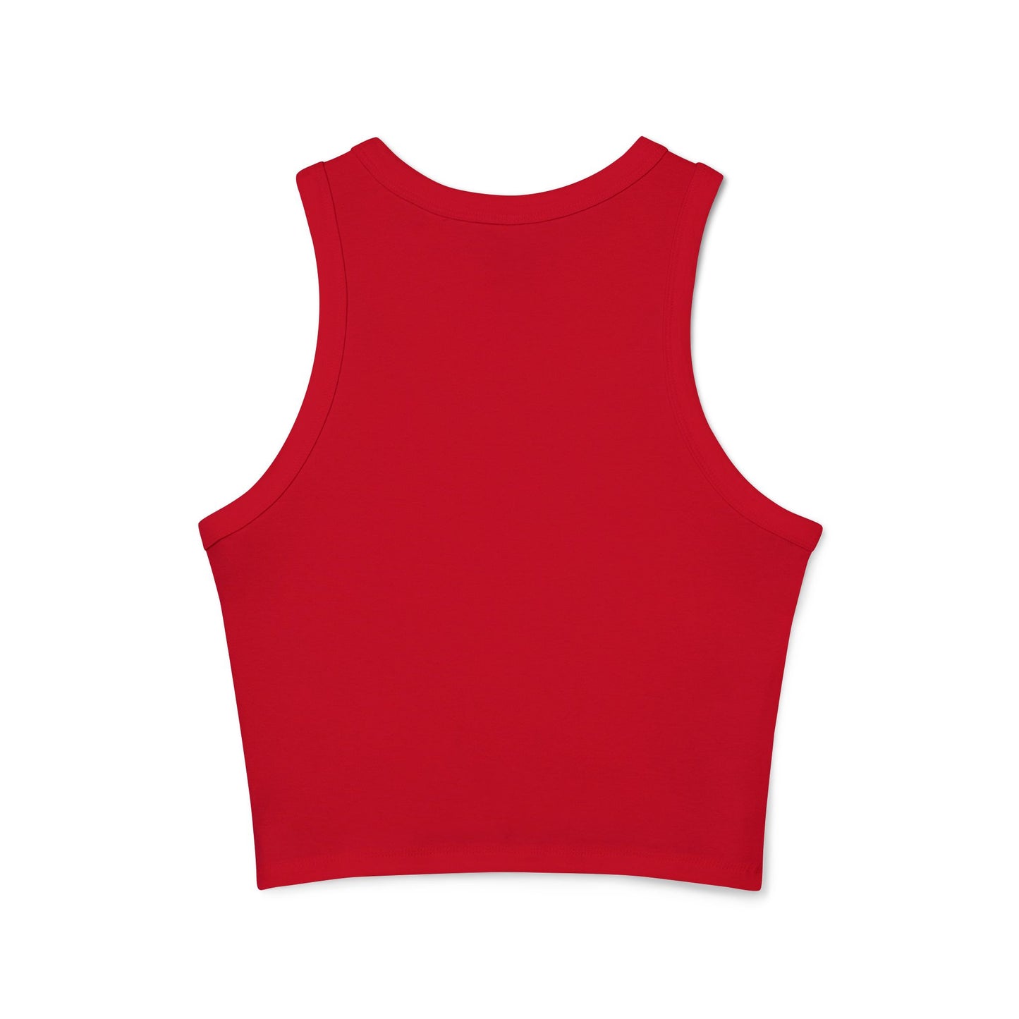 Women's Micro Rib Racer Tank Top - Vegan Design