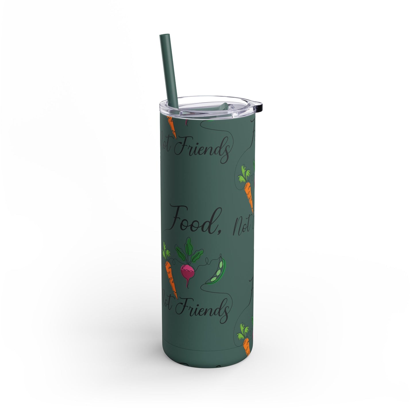 Maars Maker Skinny Matte Tumbler, 20oz - Vegan Design