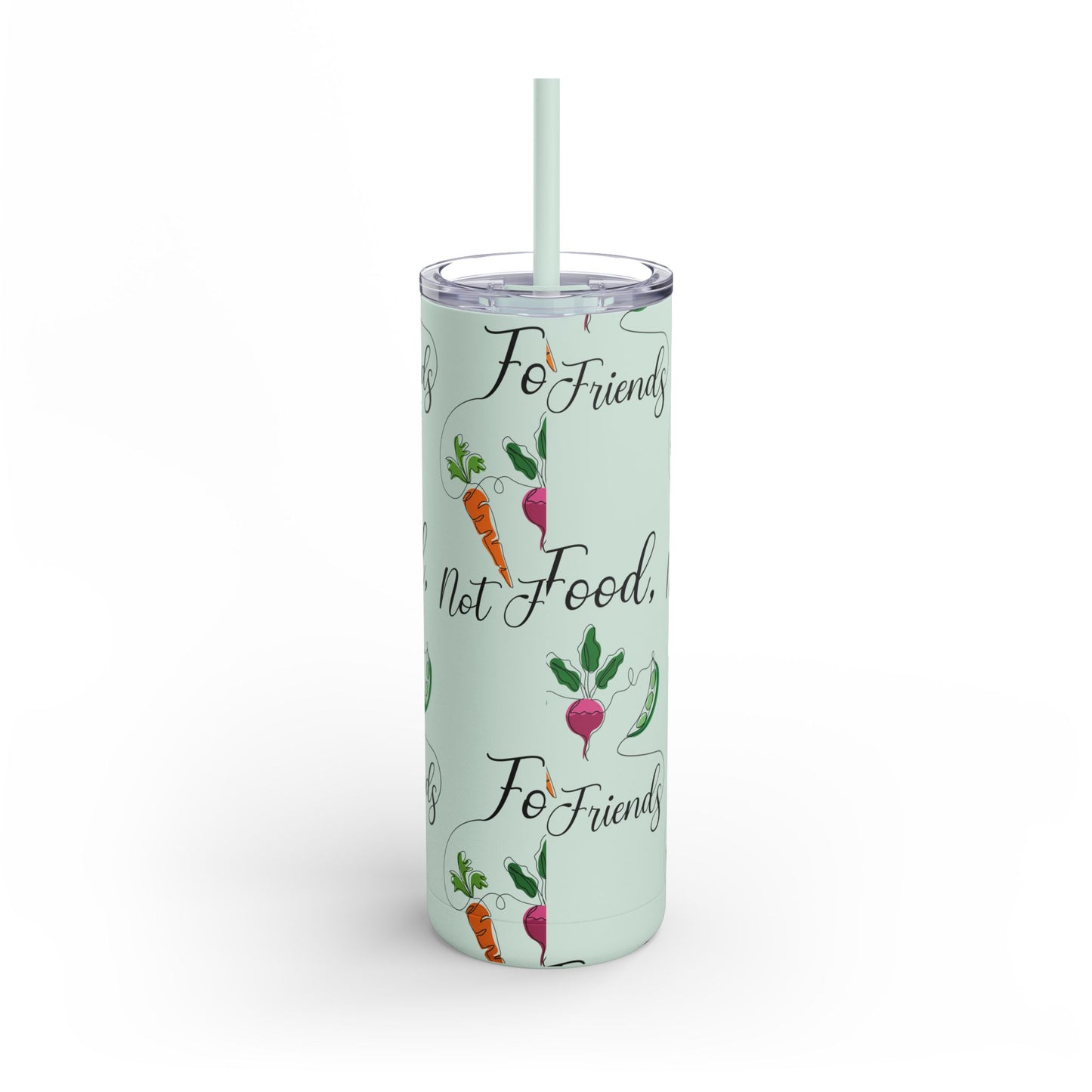 Maars Maker Skinny Matte Tumbler, 20oz - Vegan Design