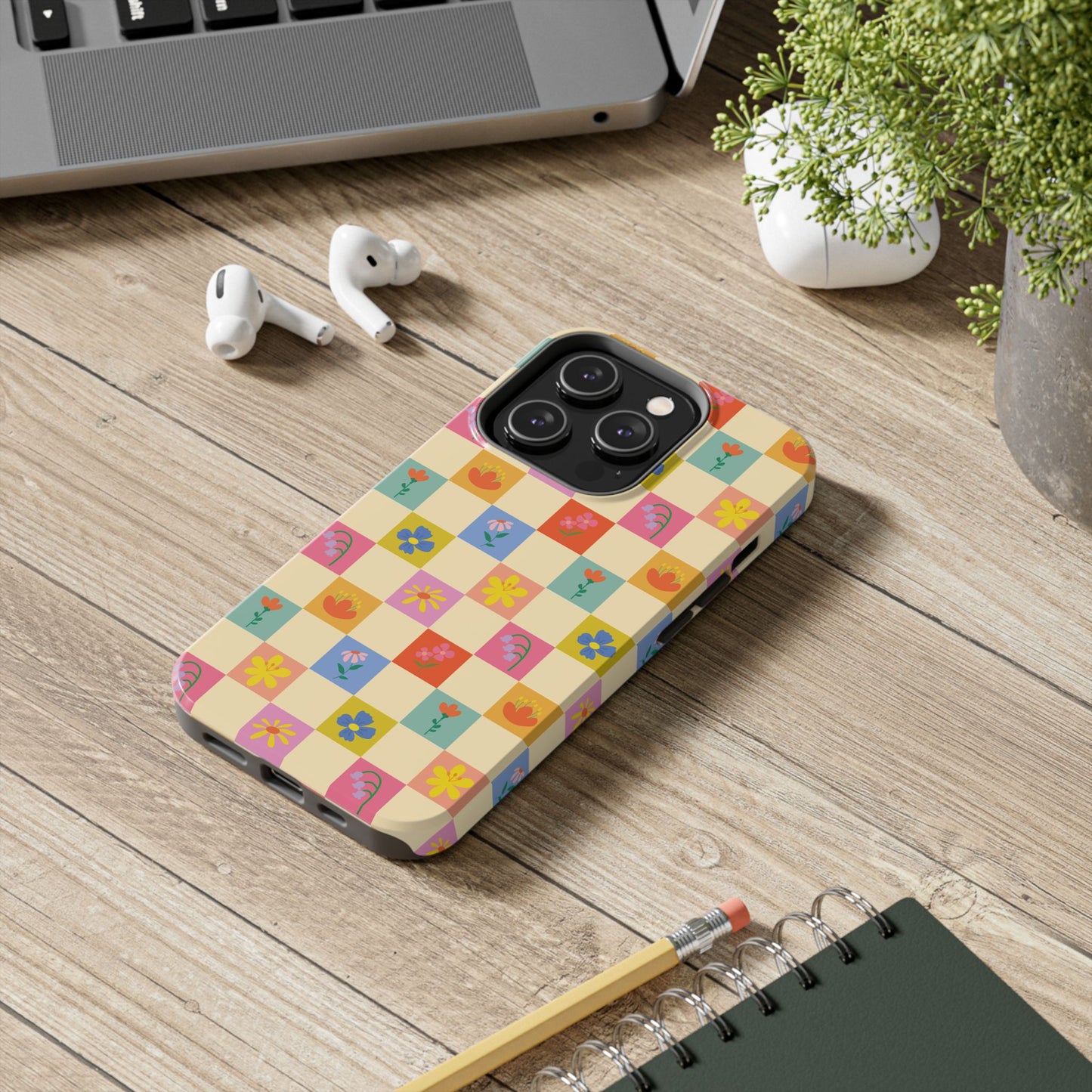 Tough Phone Cases - Flower Pattern