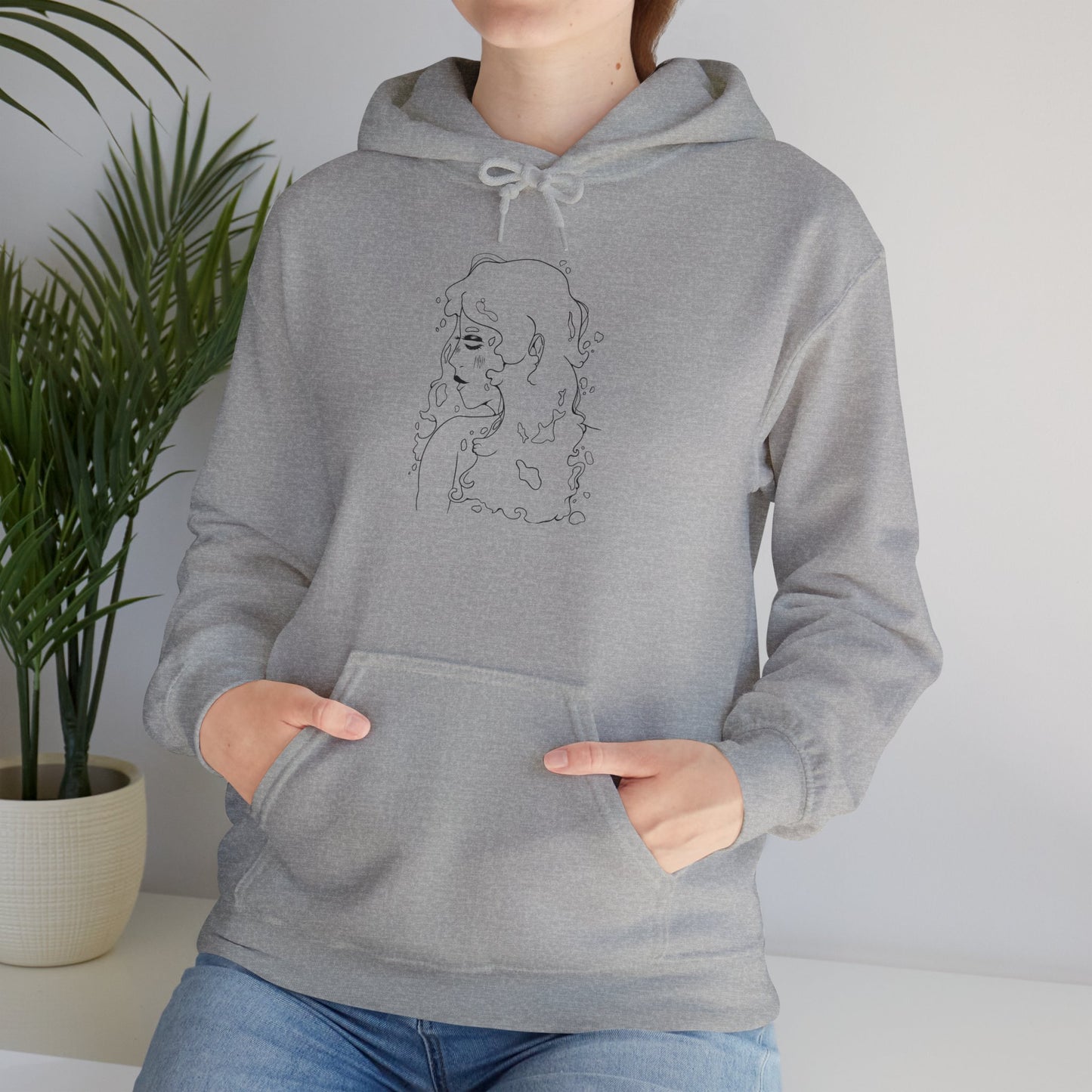 Unisex Heavy Blend™ Hooded Sweatshirt - Water Girl