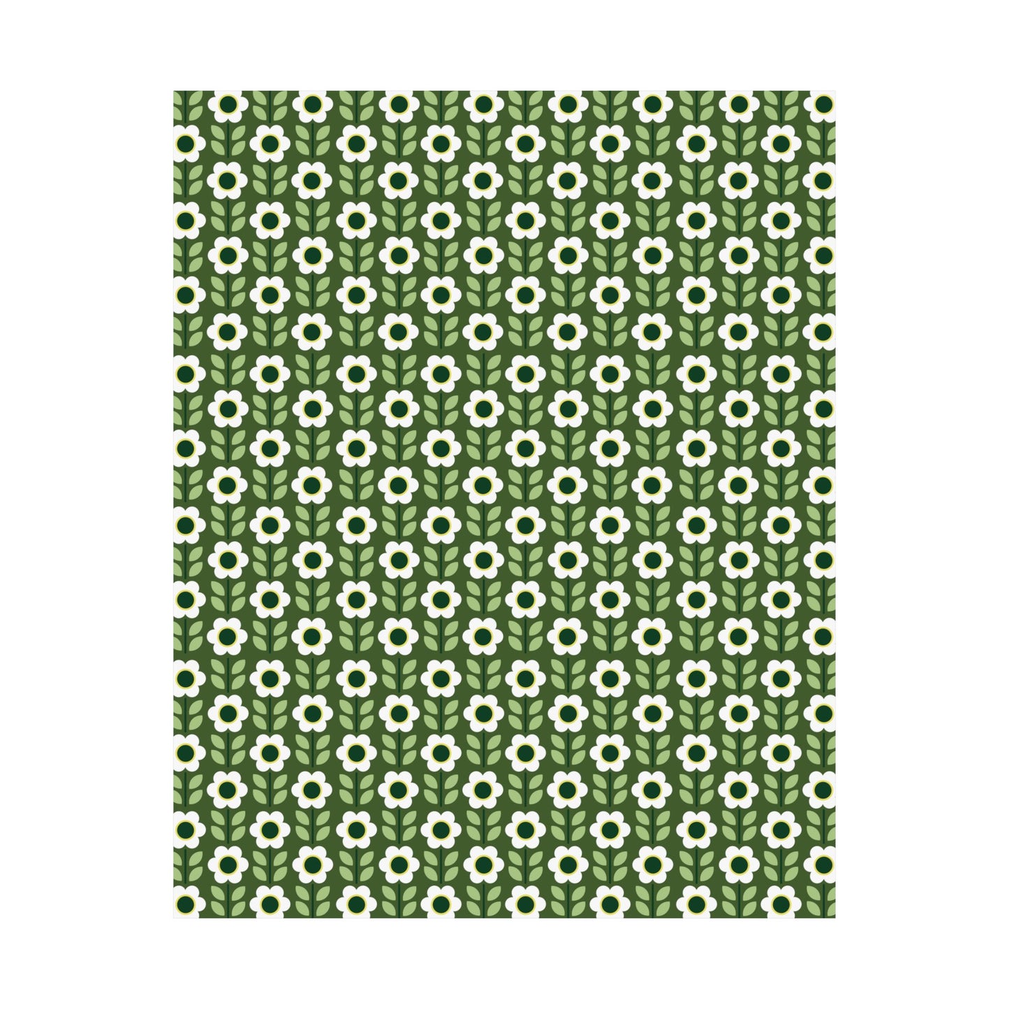 Matte Vertical Posters - Daisy Maze