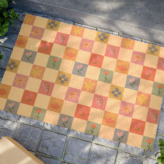 Doormat - Flower Pattern
