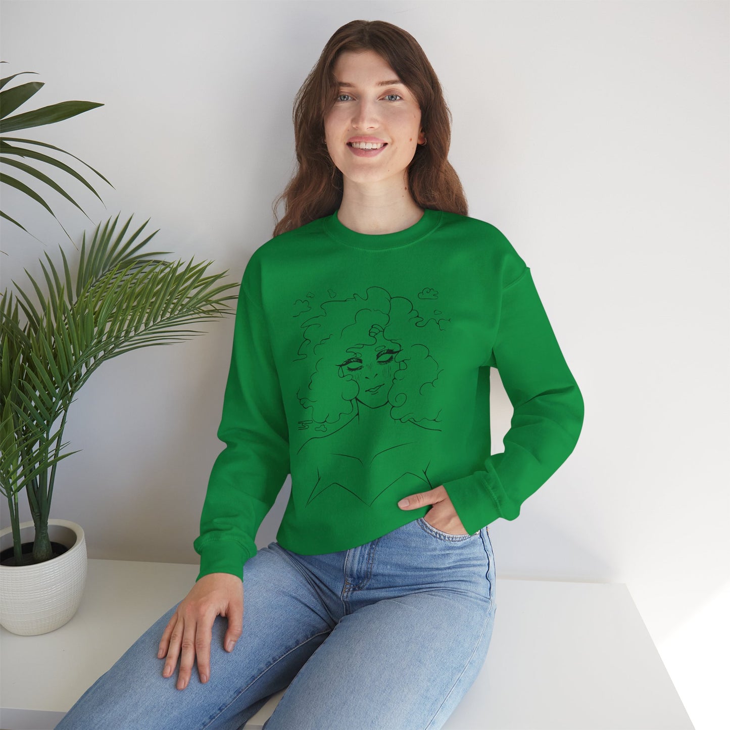 Copy of Unisex Heavy Blend™ Crewneck Sweatshirt - Air Girl