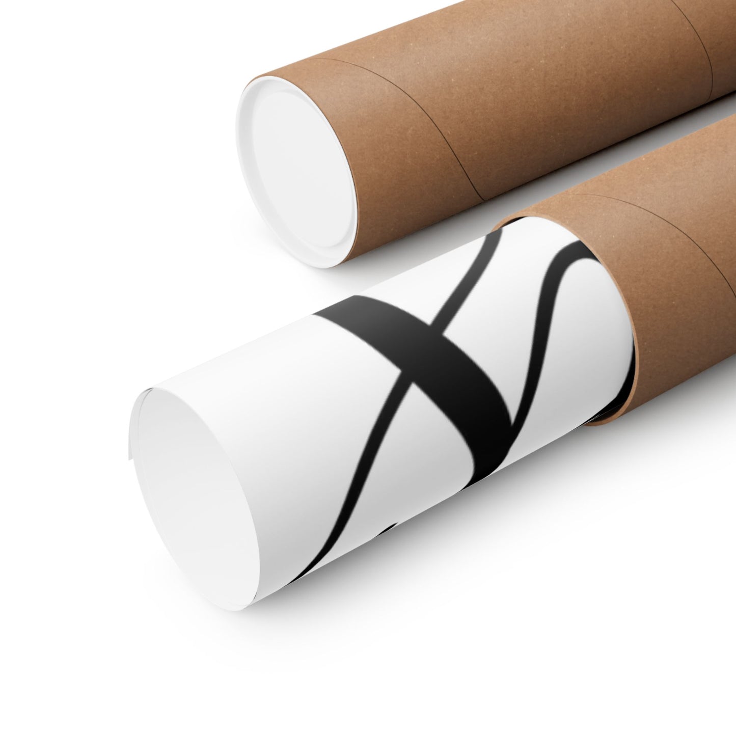 Matte Vertical Posters - Vegan Design