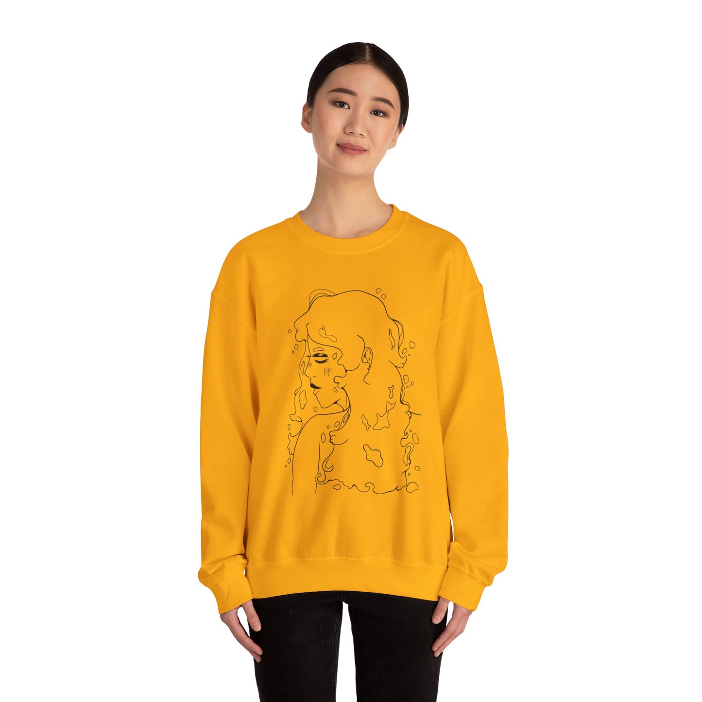 Unisex Heavy Blend™ Crewneck Sweatshirt - Water Girl