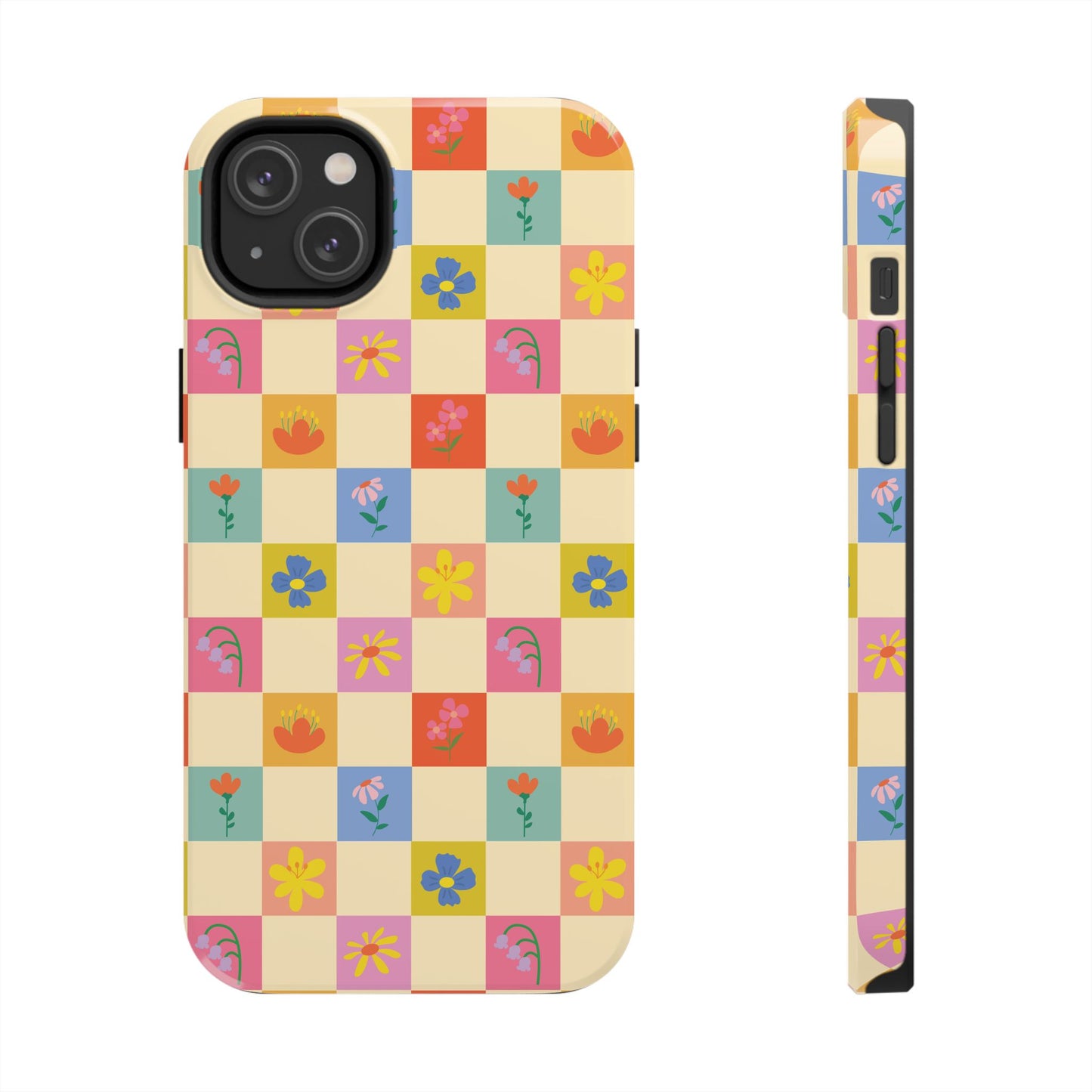 Tough Phone Cases - Flower Pattern