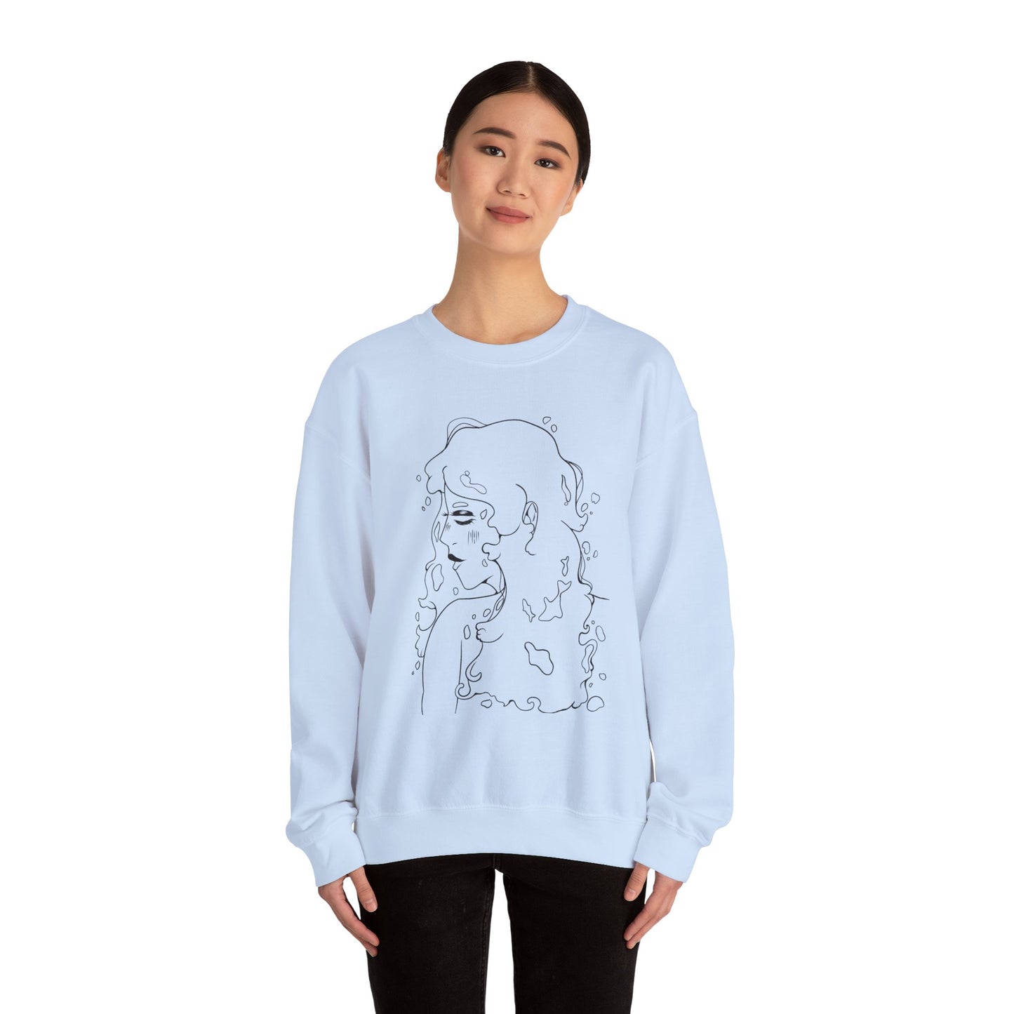 Unisex Heavy Blend™ Crewneck Sweatshirt - Water Girl
