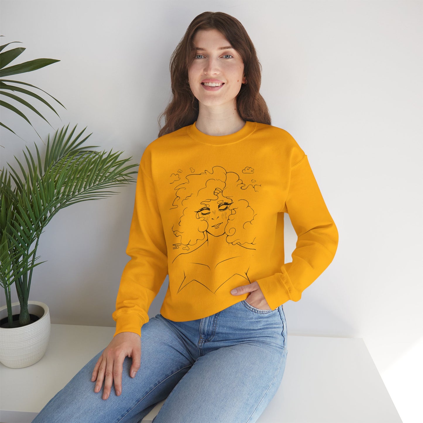 Copy of Unisex Heavy Blend™ Crewneck Sweatshirt - Air Girl
