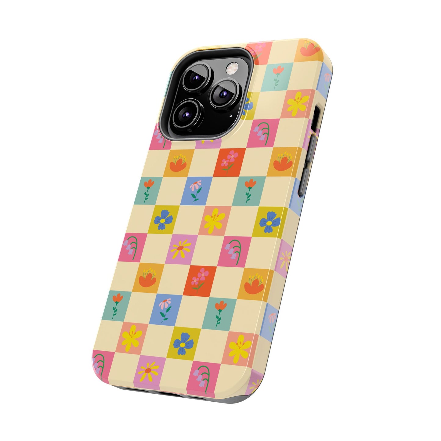 Tough Phone Cases - Flower Pattern