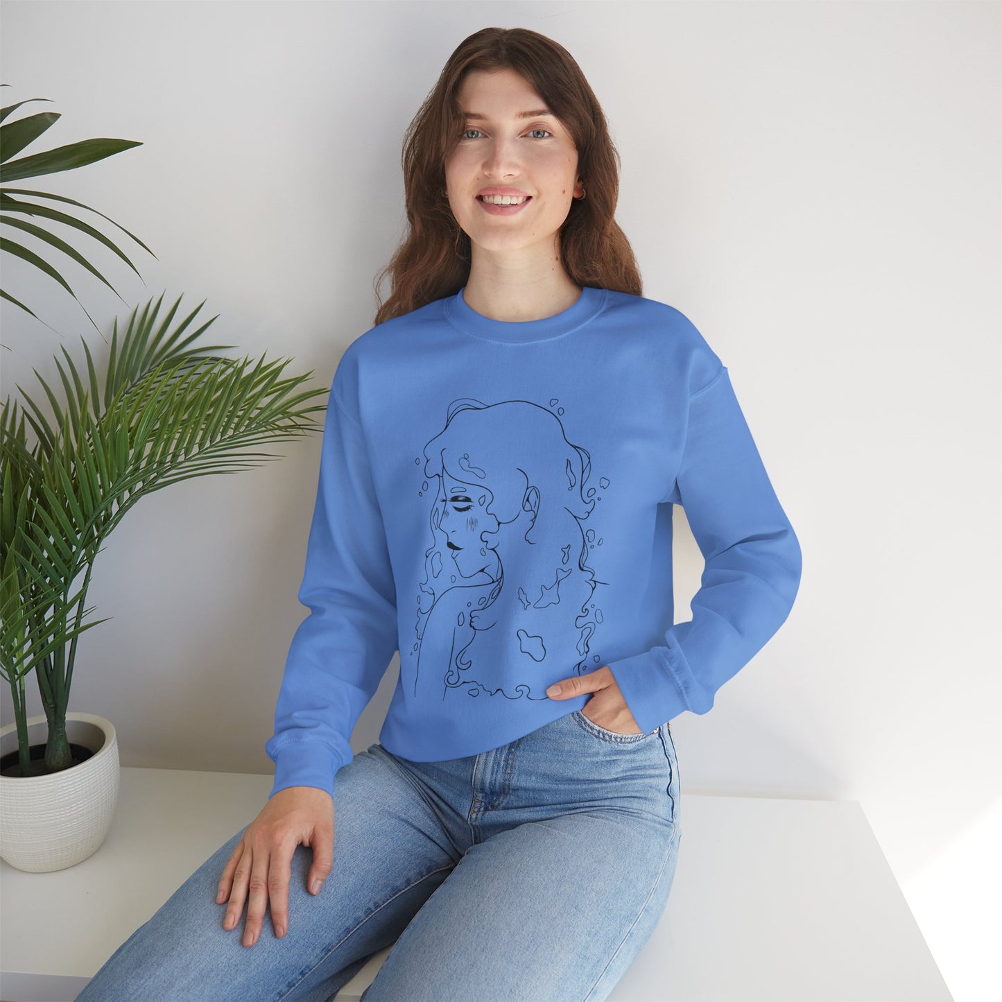 Unisex Heavy Blend™ Crewneck Sweatshirt - Water Girl