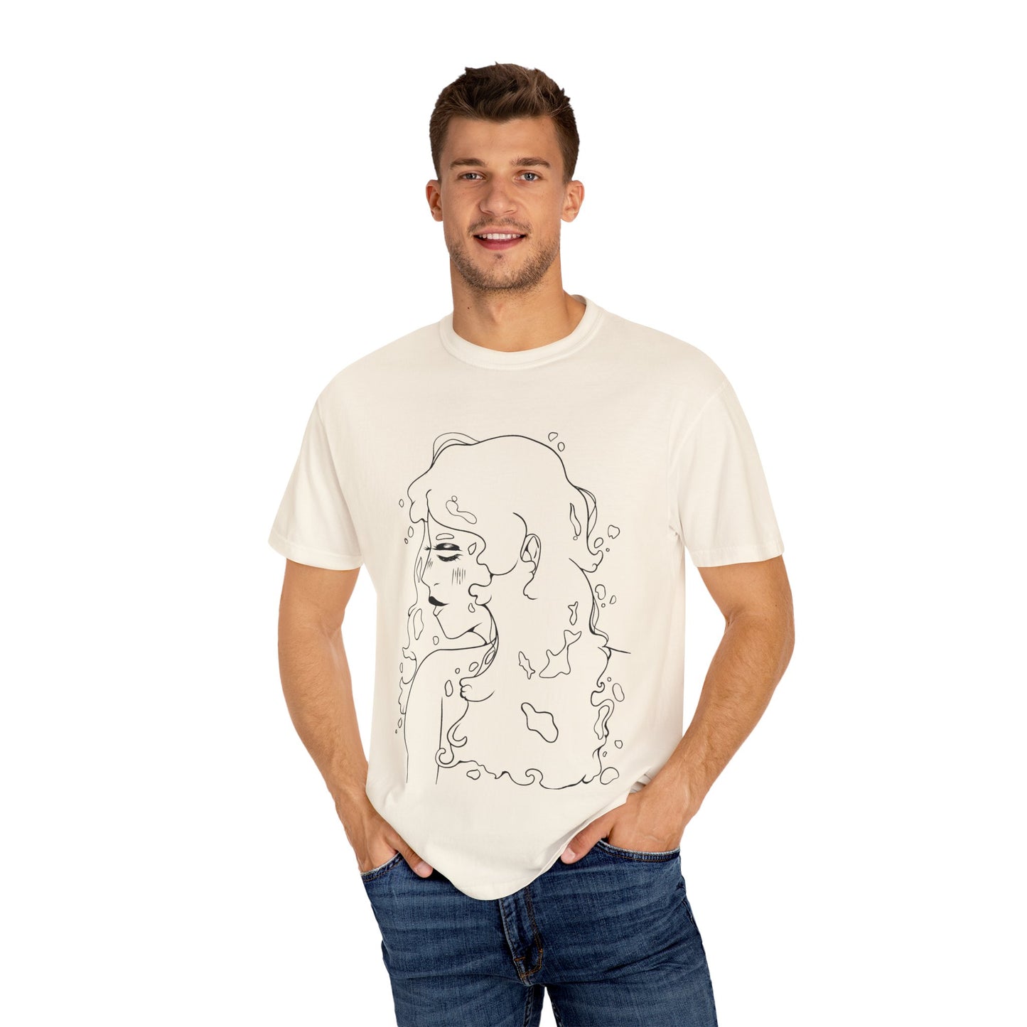 Unisex Garment-Dyed T-shirt - Water Girl