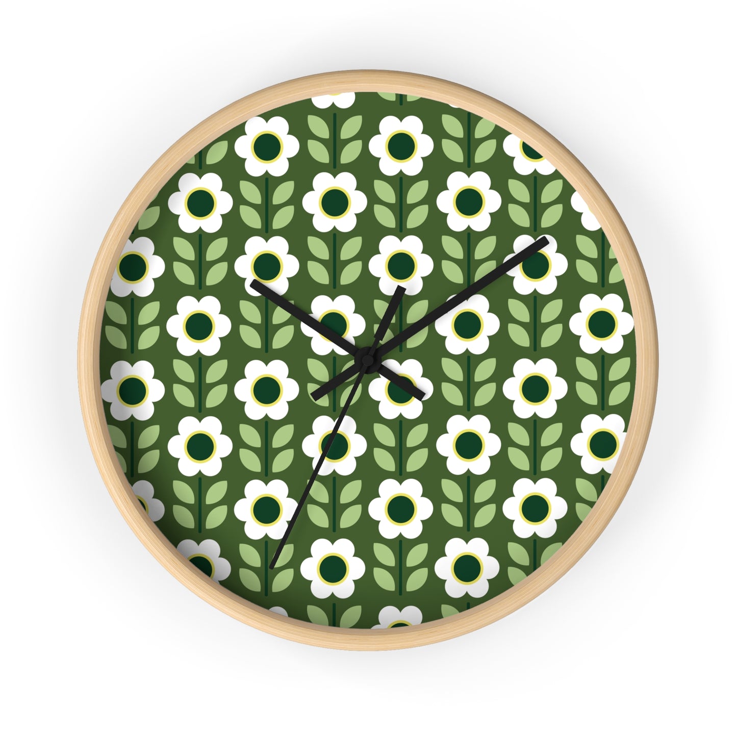 Wall Clock - Daisy Maze