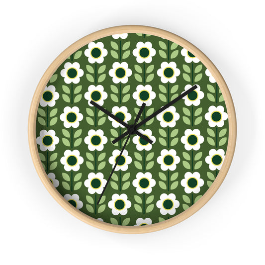 Wall Clock - Daisy Maze