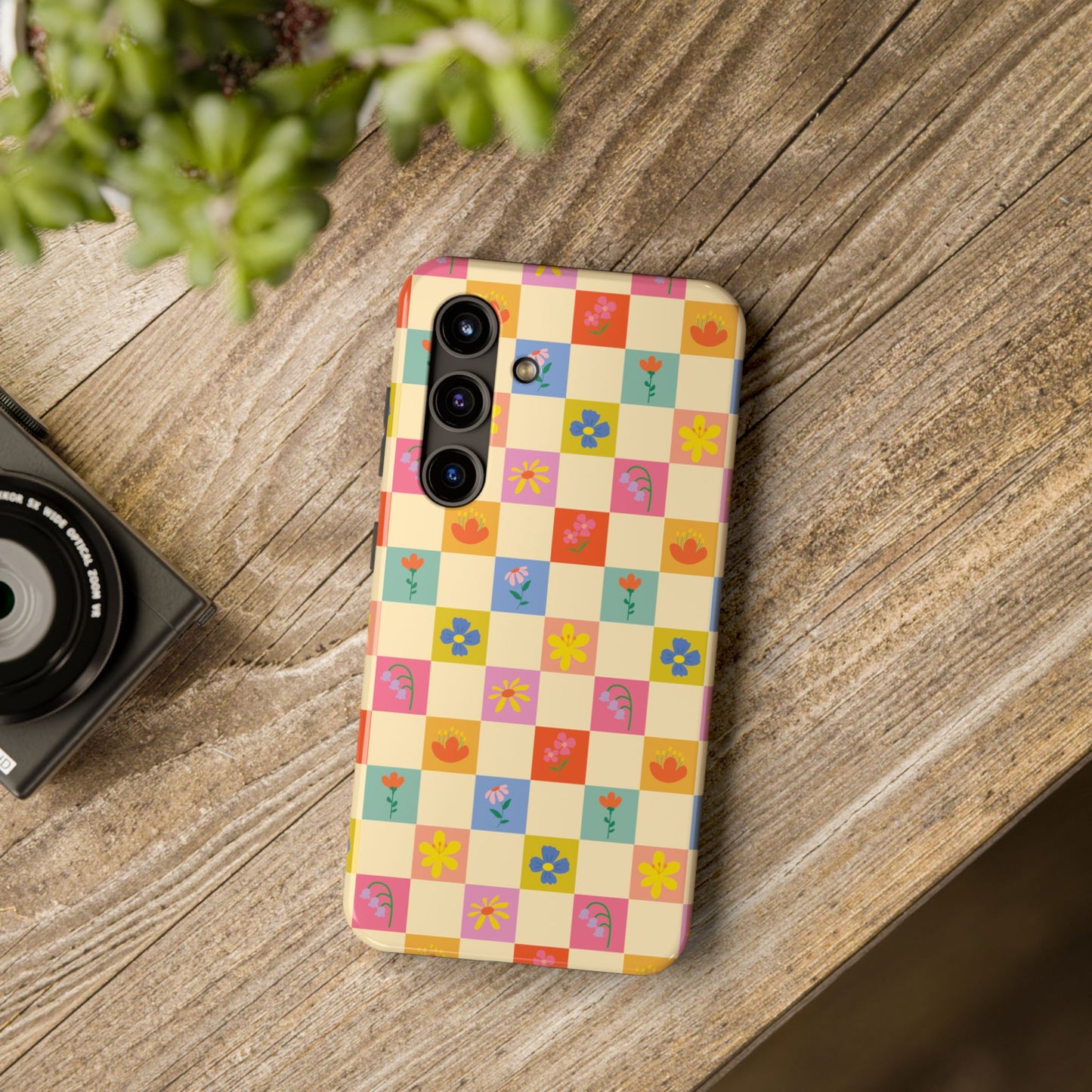 Tough Phone Cases - Flower Pattern