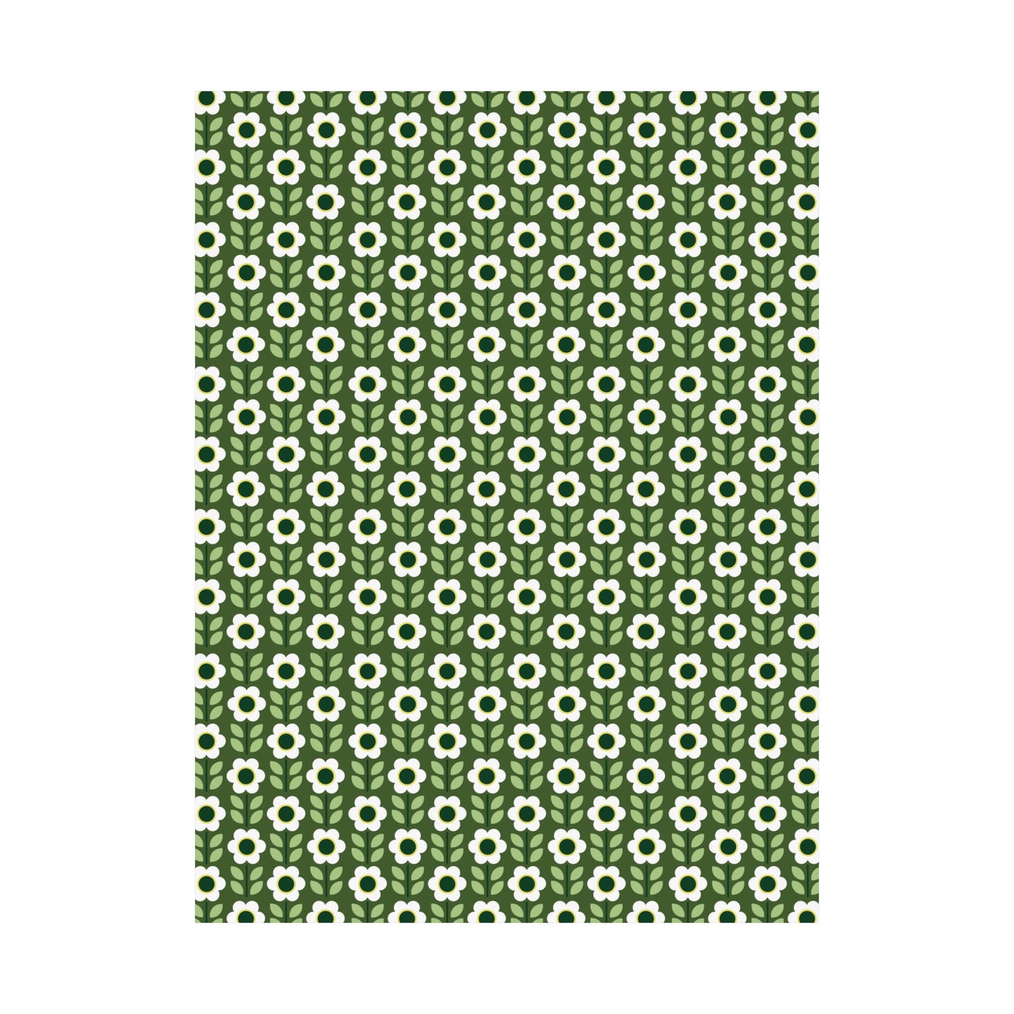 Matte Vertical Posters - Daisy Maze