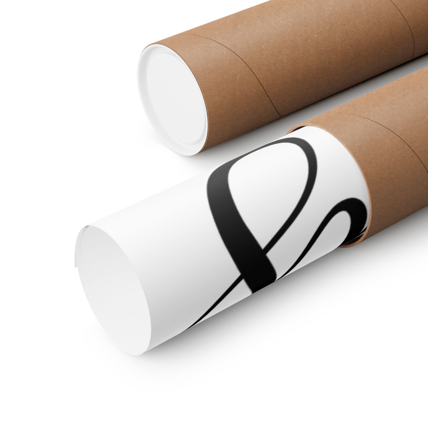 Matte Vertical Posters - Vegan Design