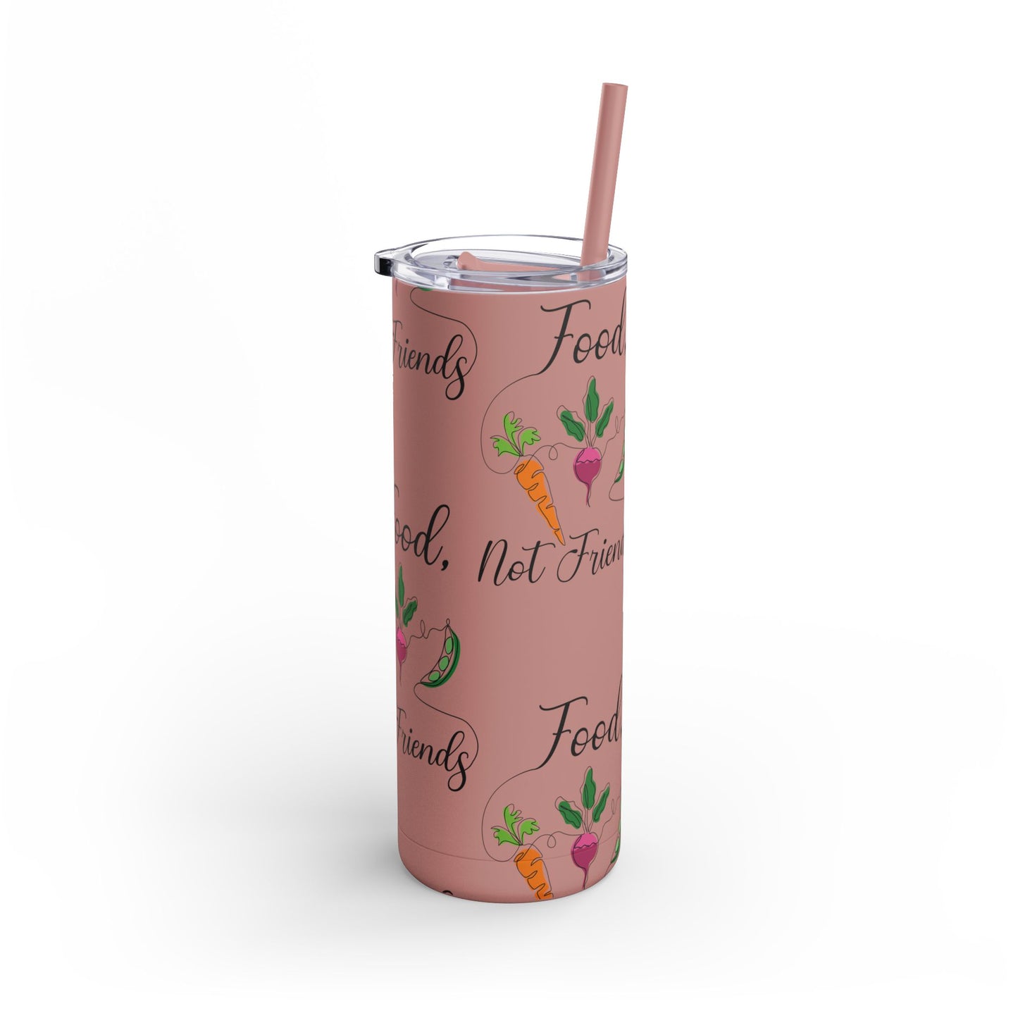 Maars Maker Skinny Matte Tumbler, 20oz - Vegan Design