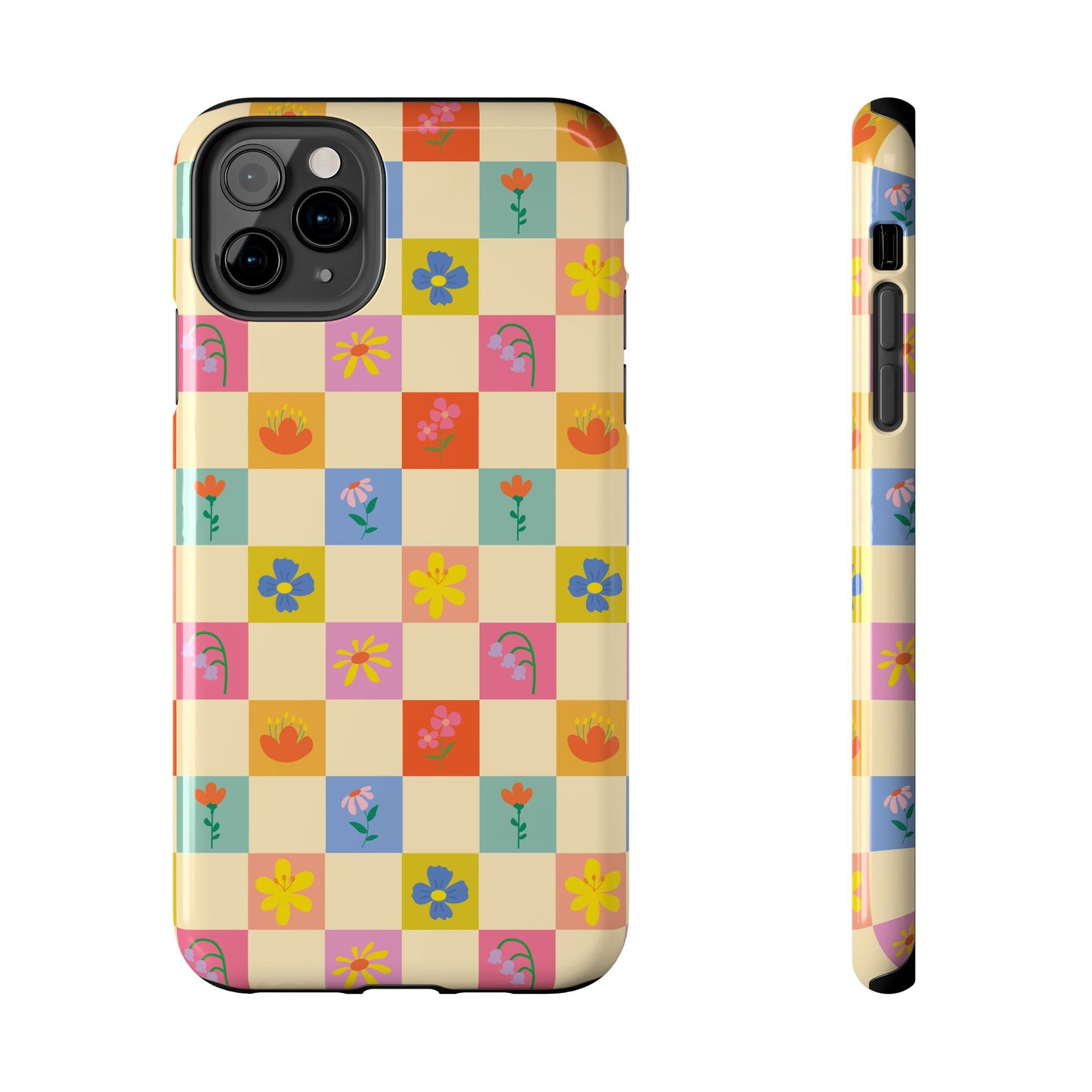 Tough Phone Cases - Flower Pattern
