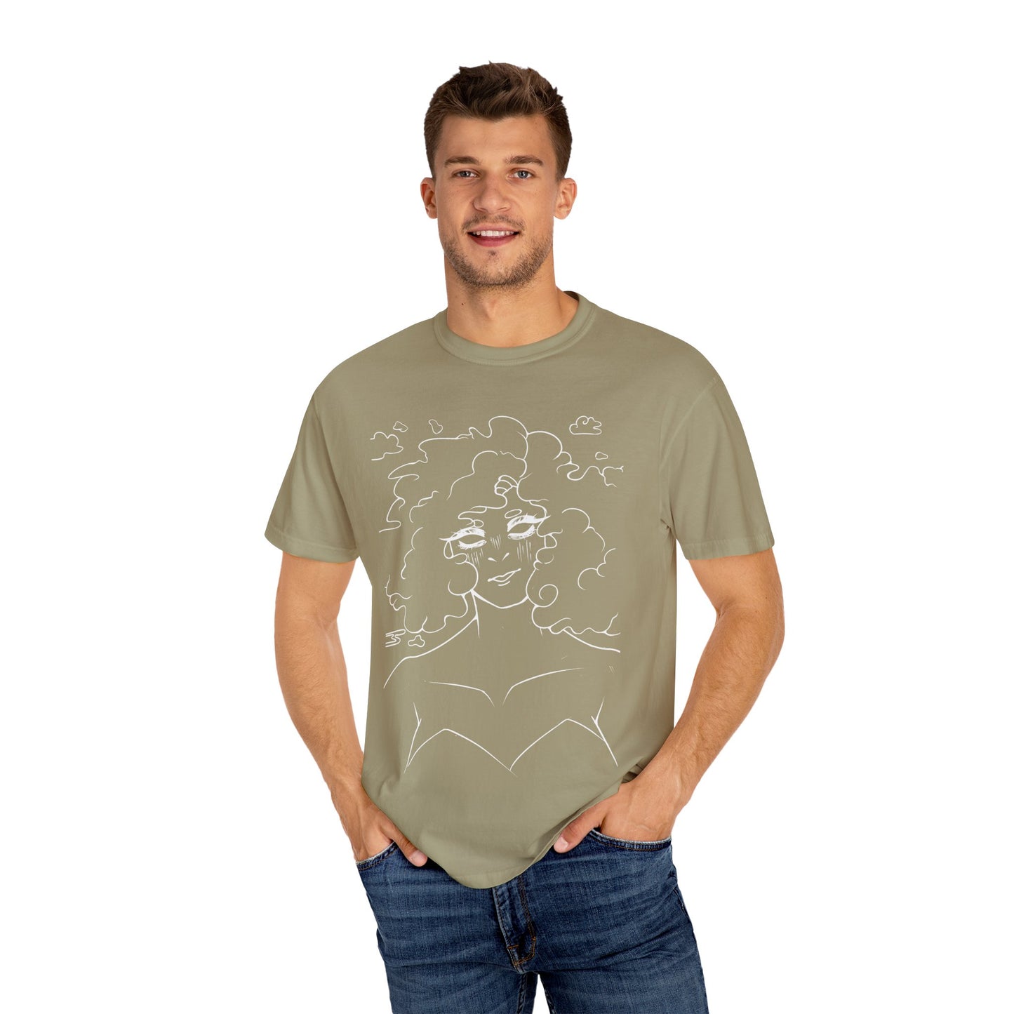 Copy of Copy of Unisex Garment-Dyed T-shirt - Air Girl