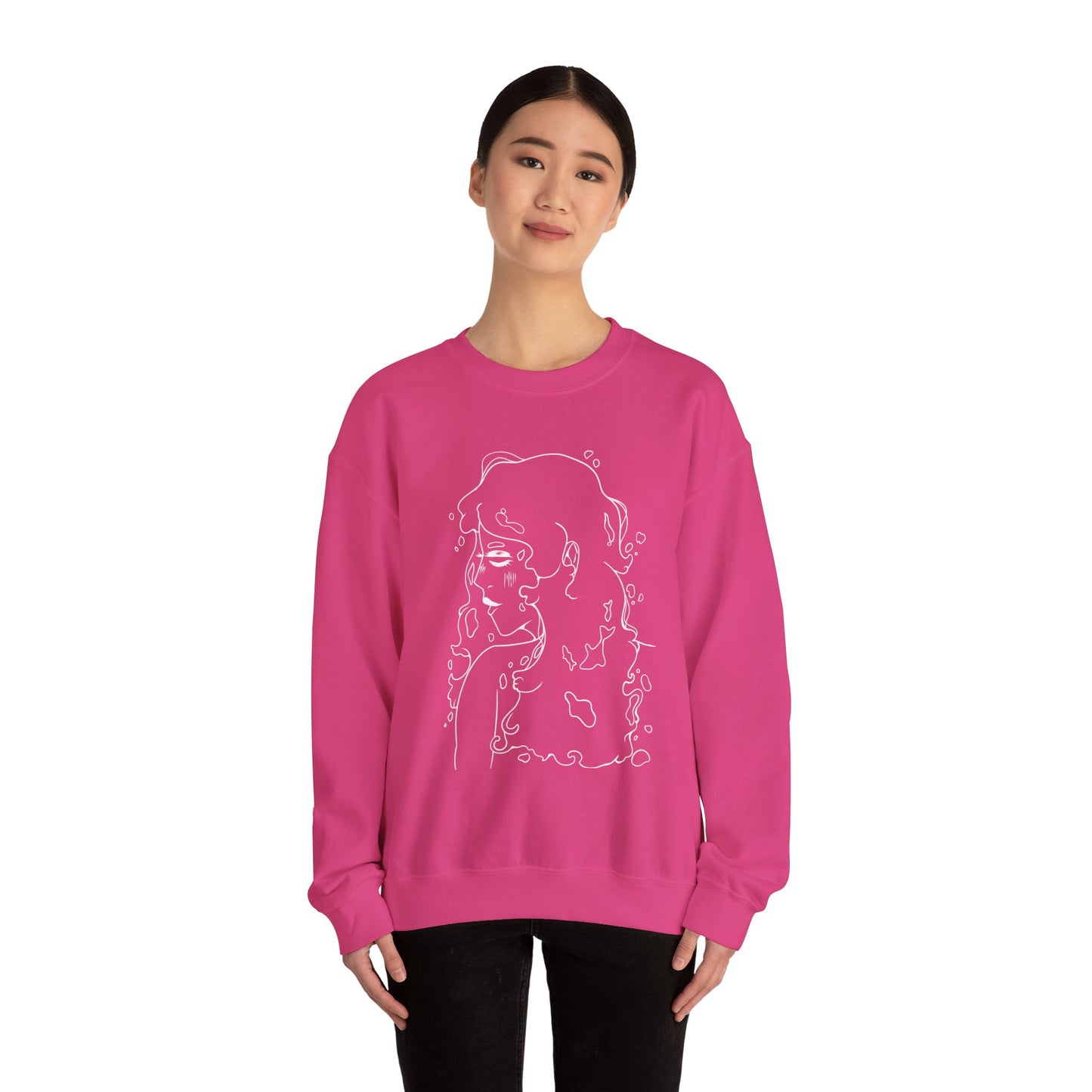 Copy of Unisex Heavy Blend™ Crewneck Sweatshirt - Water Girl