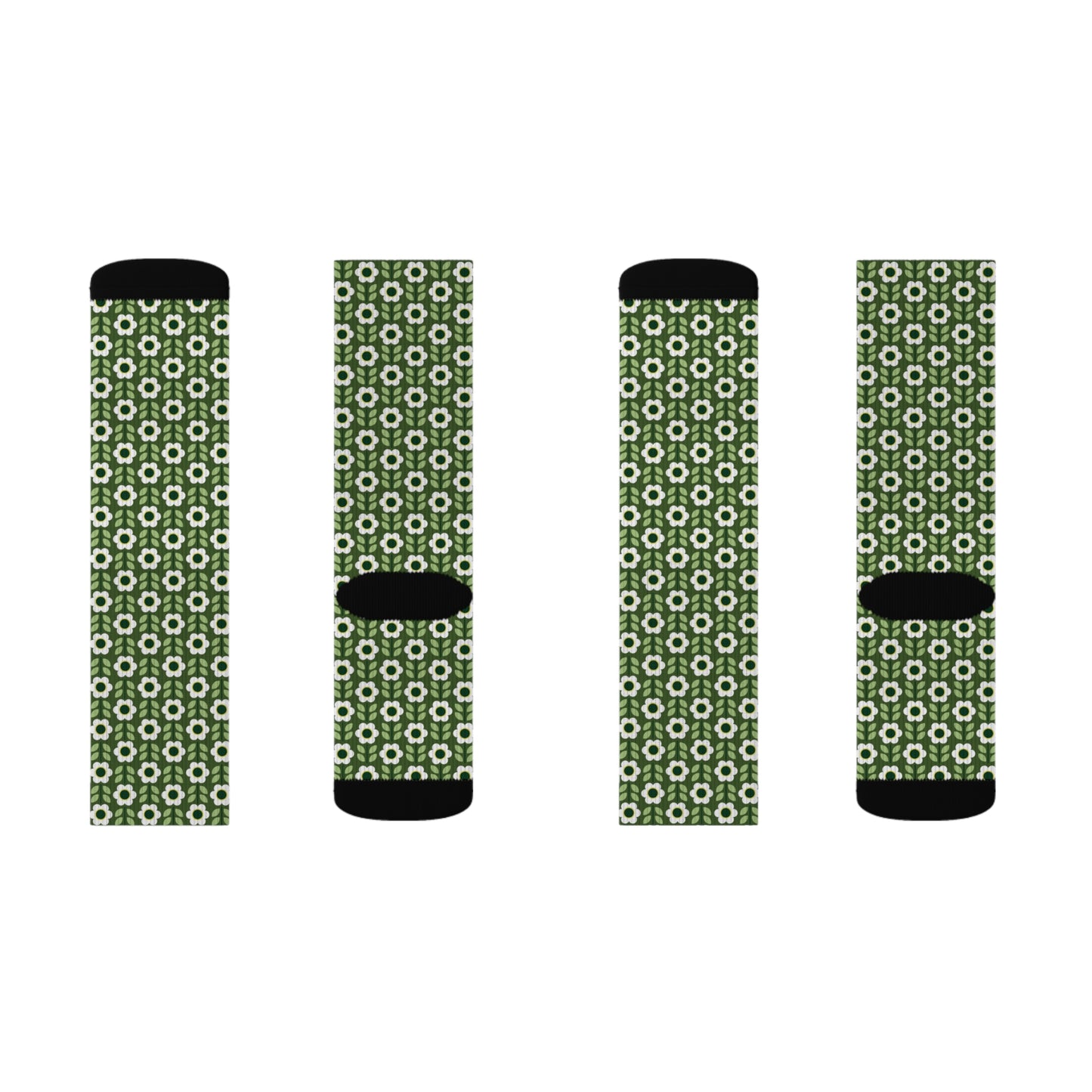 Sublimation Socks - Daisy Maze