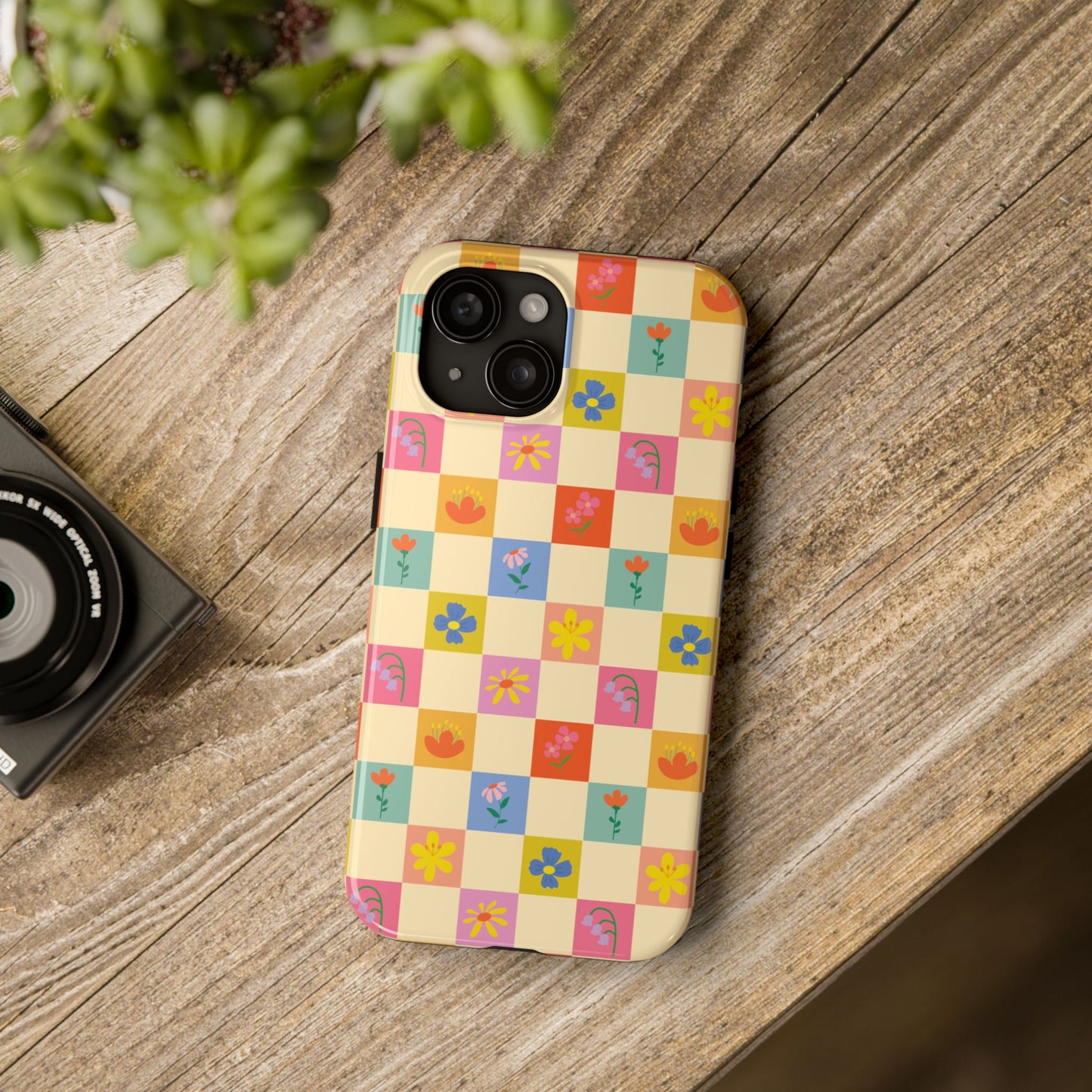 Tough Phone Cases - Flower Pattern