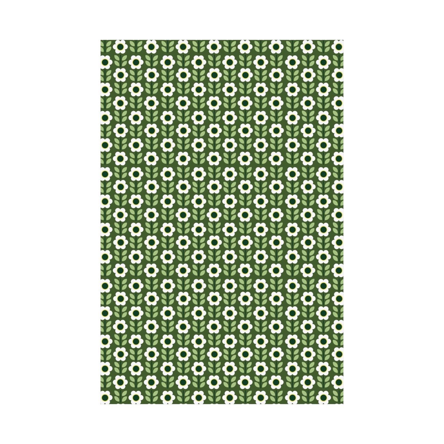 Matte Vertical Posters - Daisy Maze
