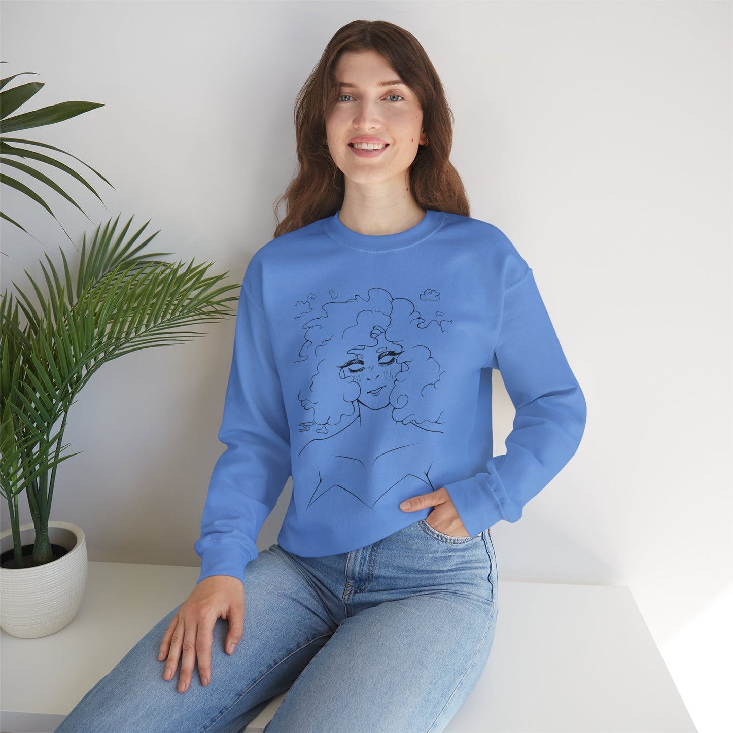Copy of Unisex Heavy Blend™ Crewneck Sweatshirt - Air Girl