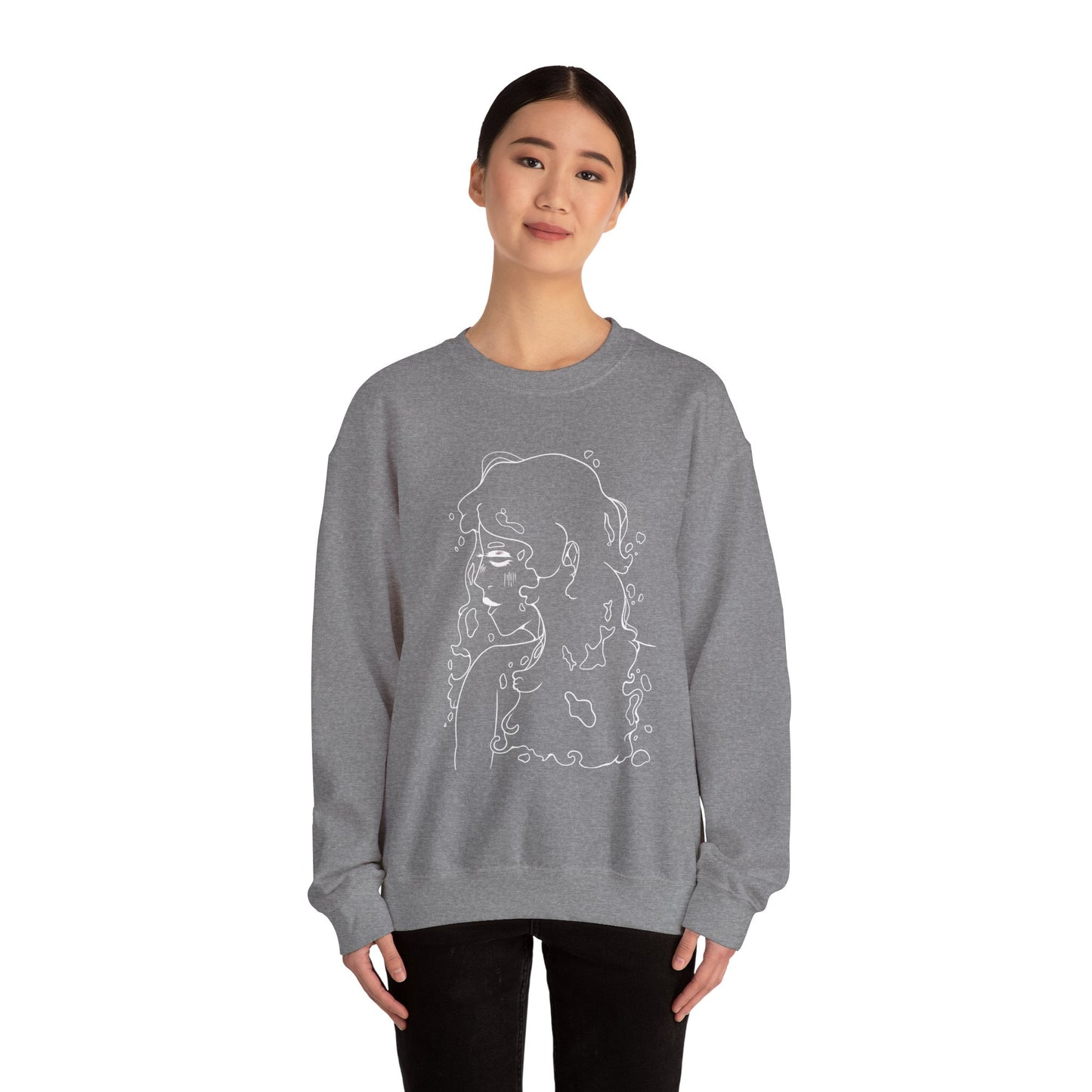 Copy of Unisex Heavy Blend™ Crewneck Sweatshirt - Water Girl