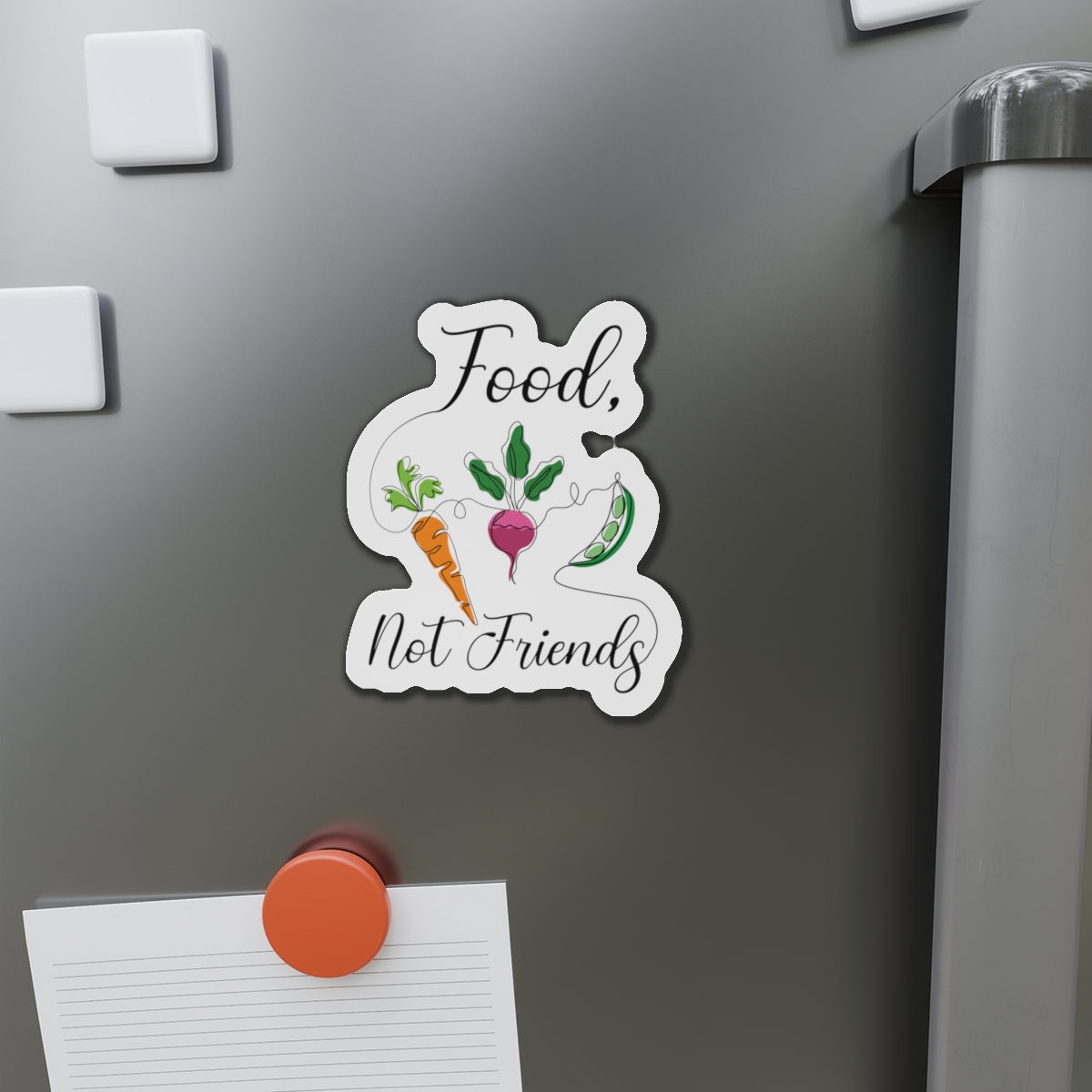 Die-Cut Magnets - Vegan design