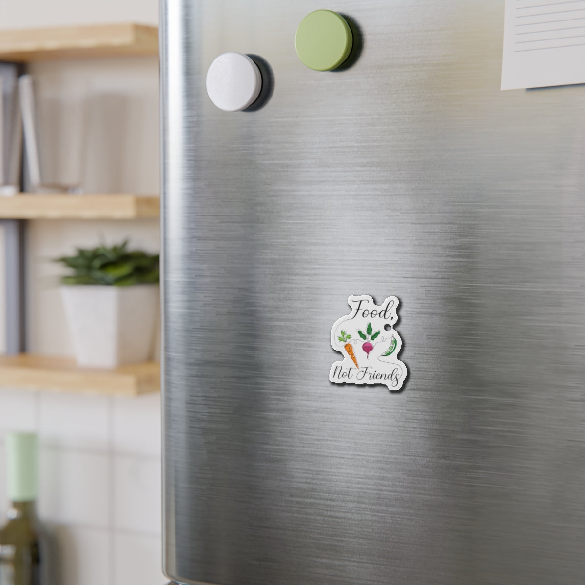 Die-Cut Magnets - Vegan design