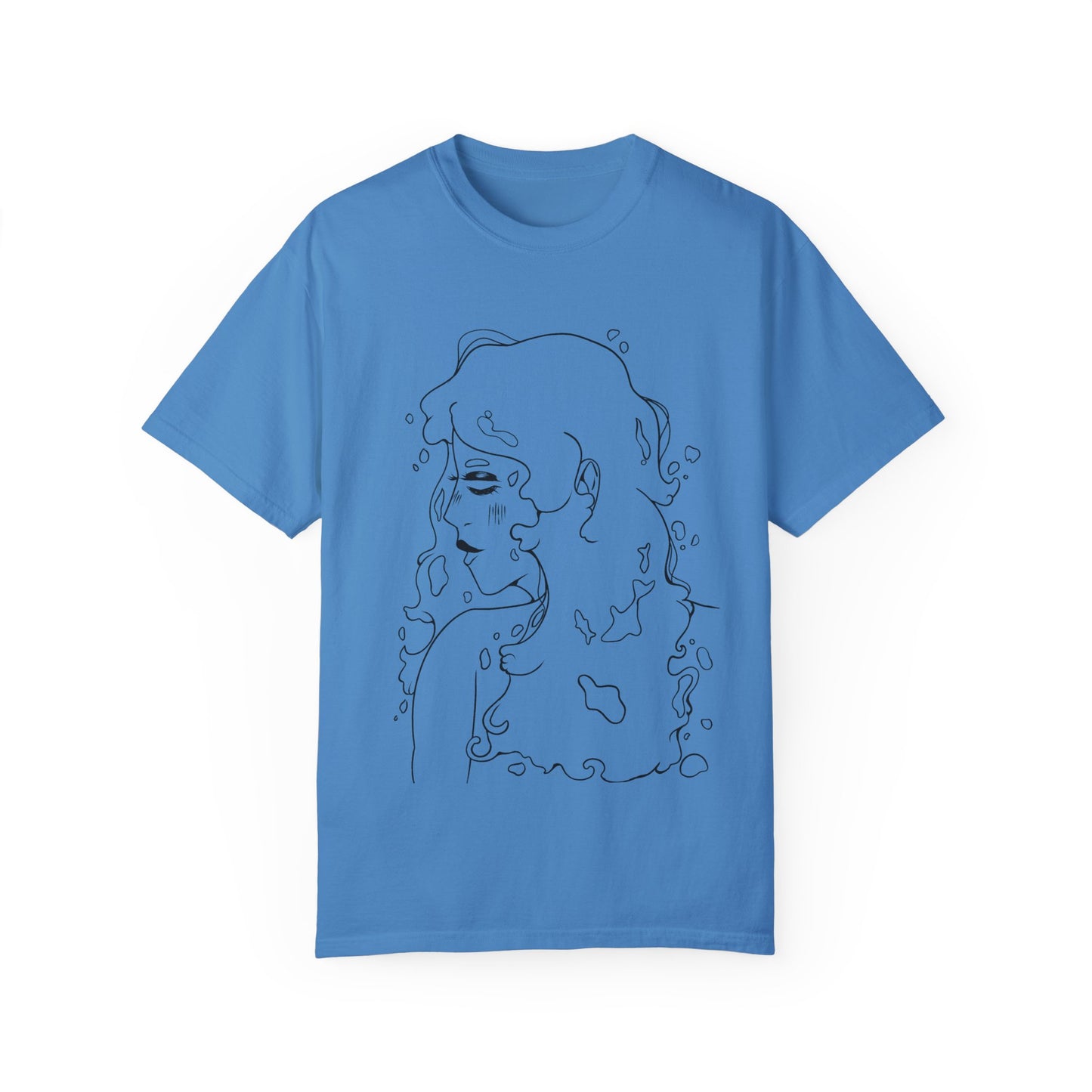 Unisex Garment-Dyed T-shirt - Water Girl